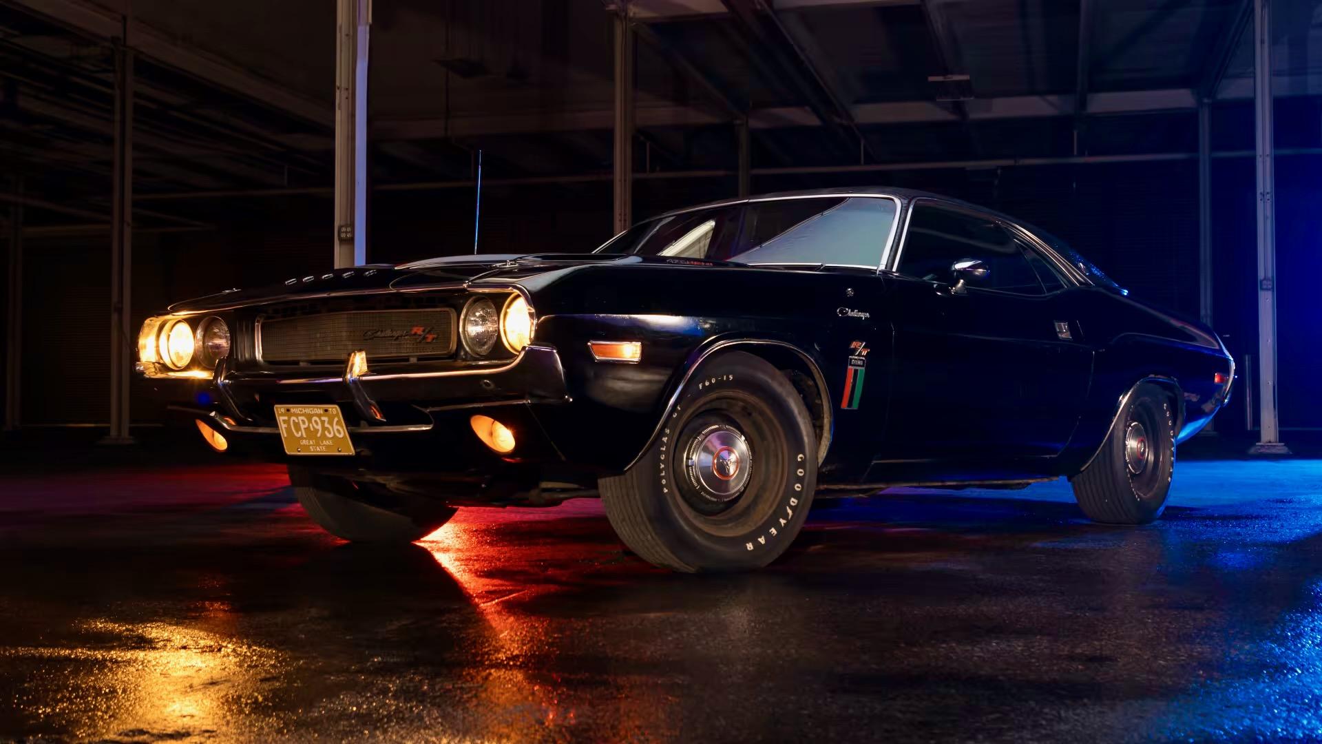 1920x1080 Black Ghost '70 Dodge Challenger Sells For More Than $1 Million