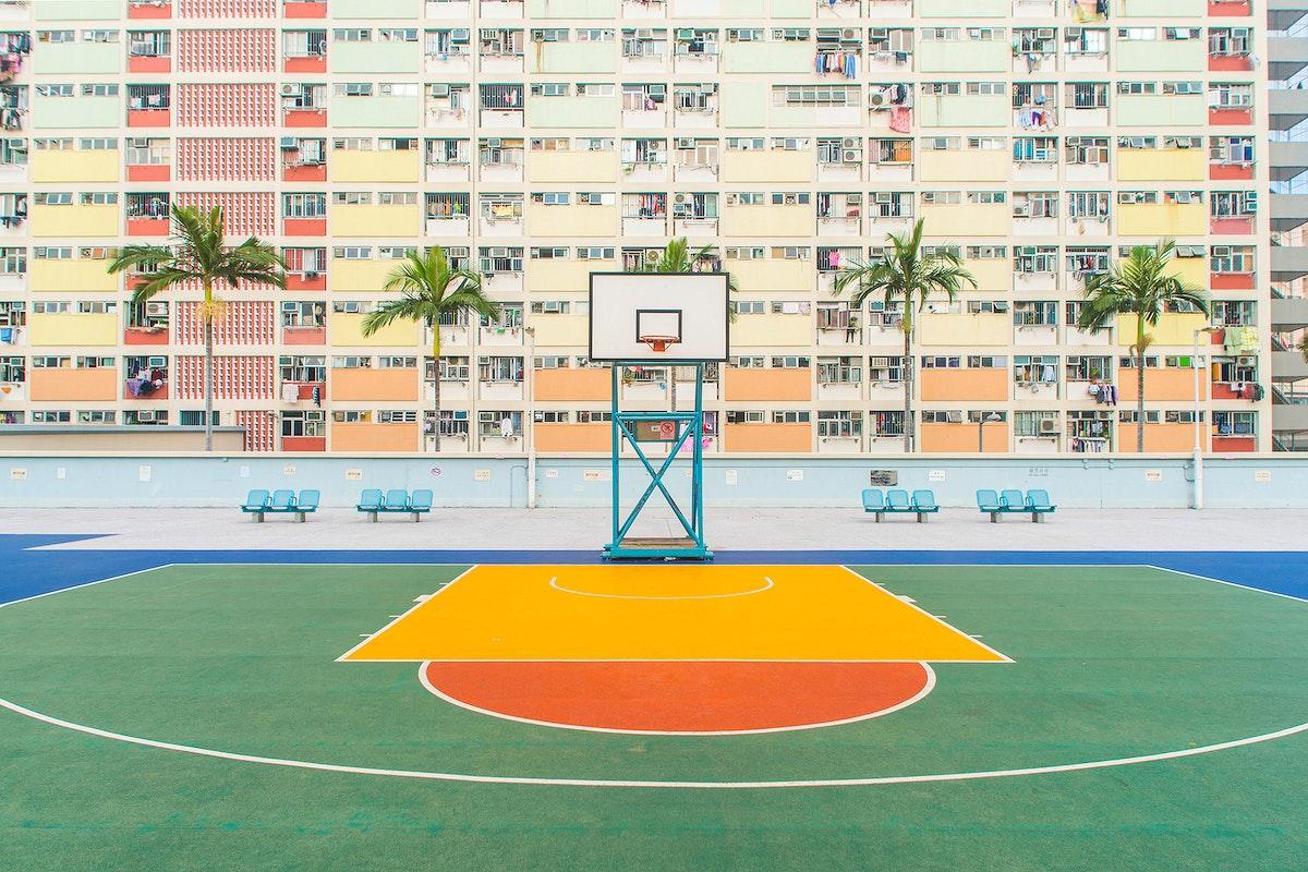 1200x800 Basketball Court Image Wallpaper