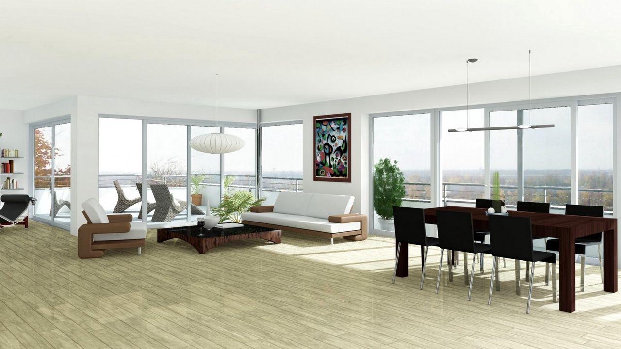 1280x720 Wallpaper interior, design, style, home, house, living space, baden hd, picture, image