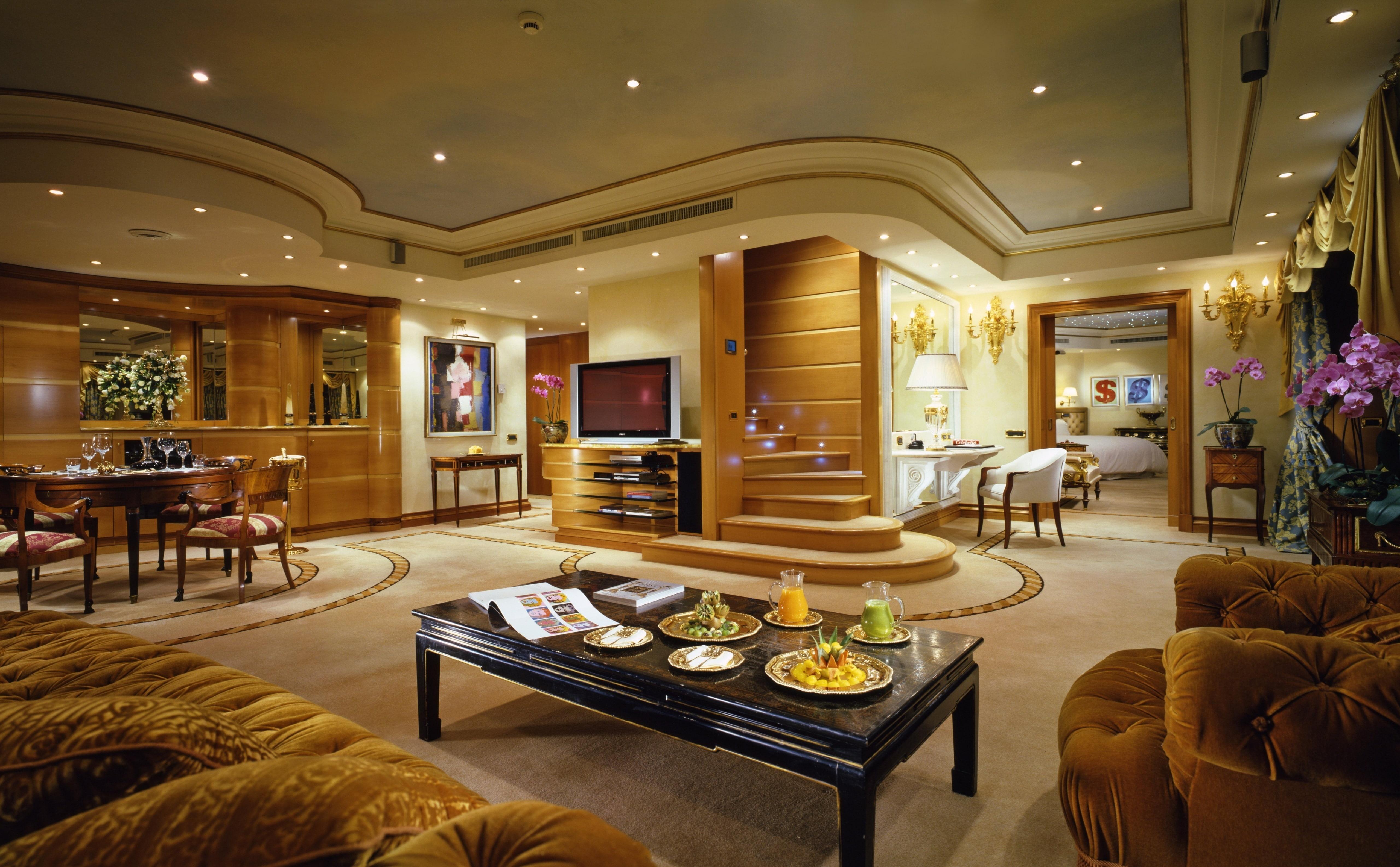 5120x3173 Wallpaper / home, cozy, Architecture, wealth, indoors, Room, chair, Luxury, furniture, seat, hotel, flooring, lighting equipment, domestic room, black, no people, center free download