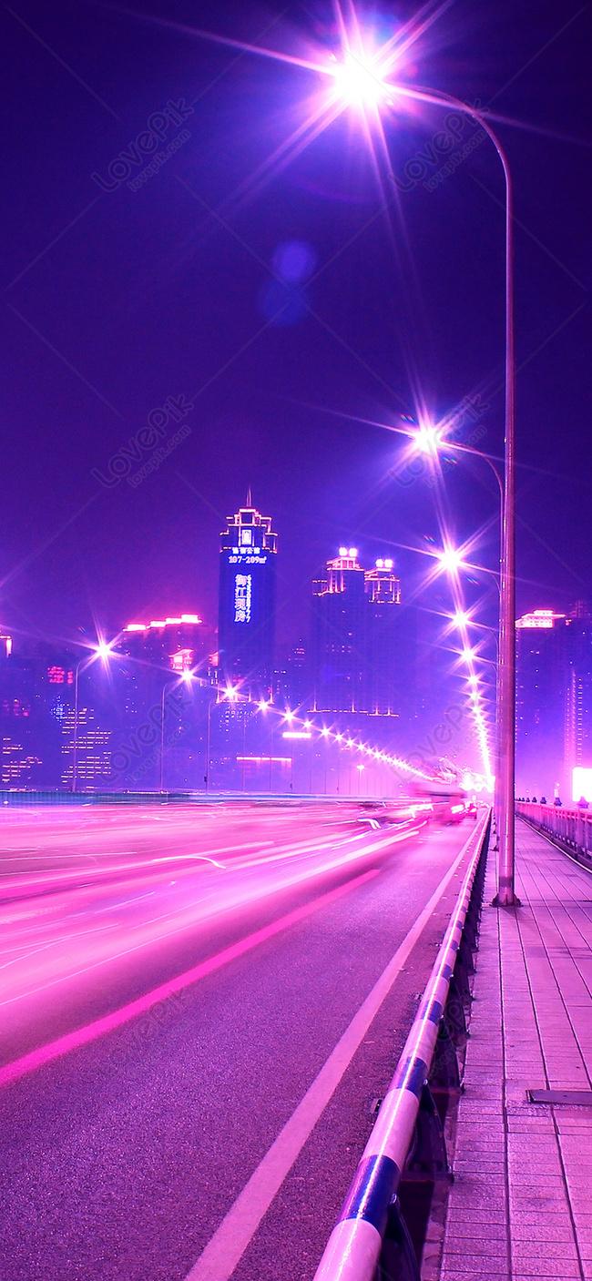 650x1407 Street Lamp Mobile Wallpaper Image