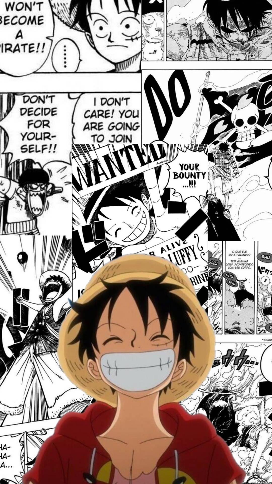 1080x1920 Manga Luffy Wallpaper