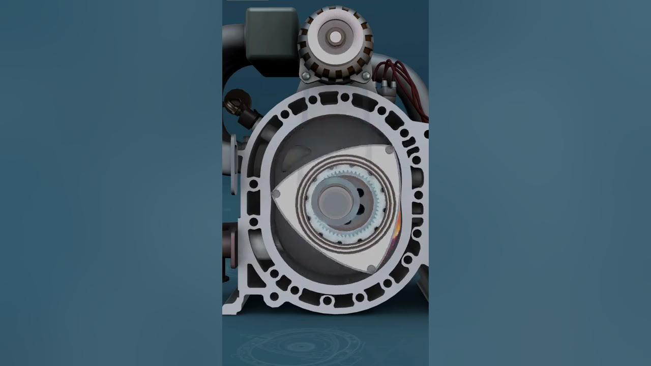 1280x720 How Wankel engine works? (3D animation)