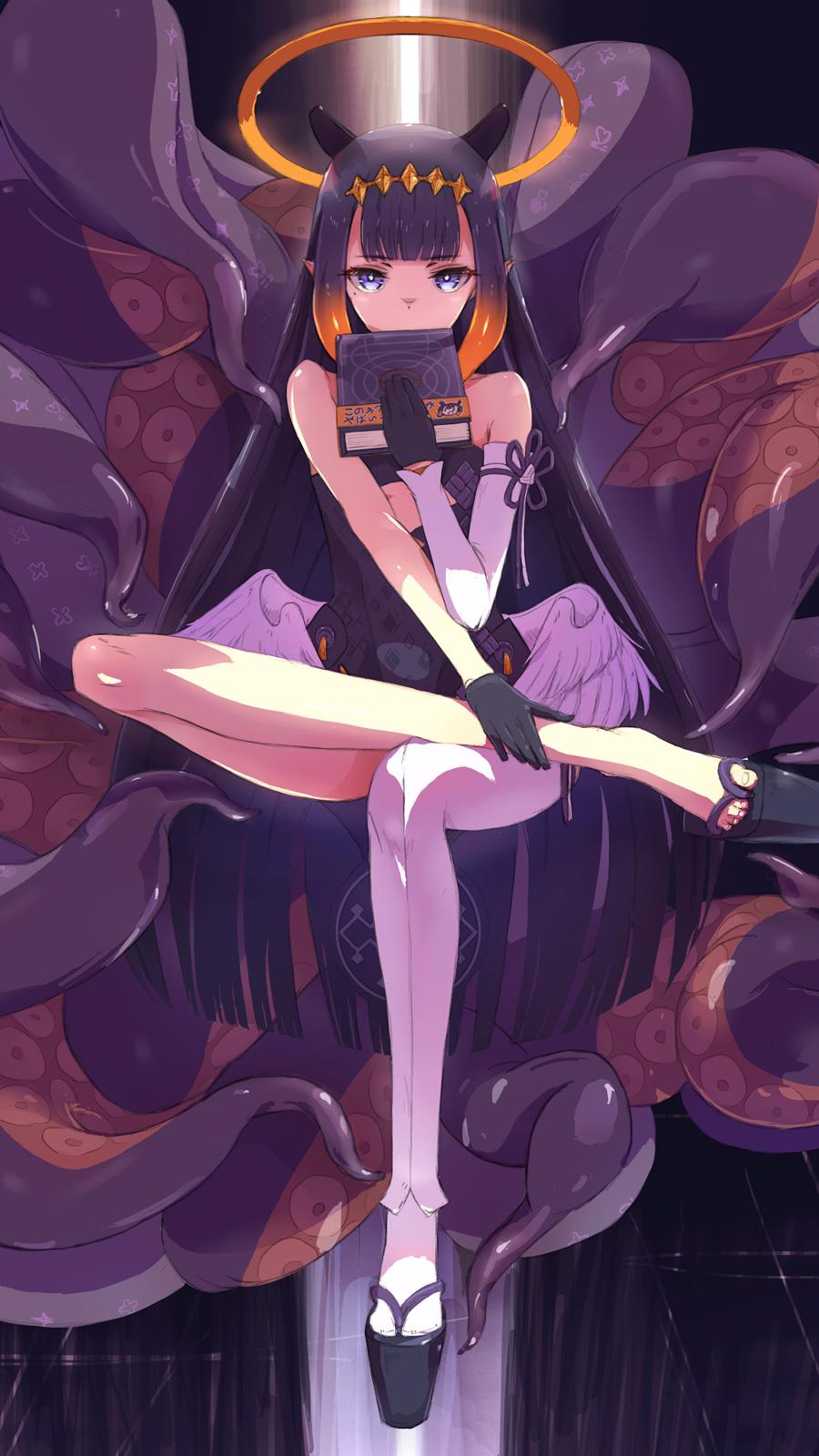 900x1600 Ninomae Ina'nis, Mobile Wallpaper Anime Image Board