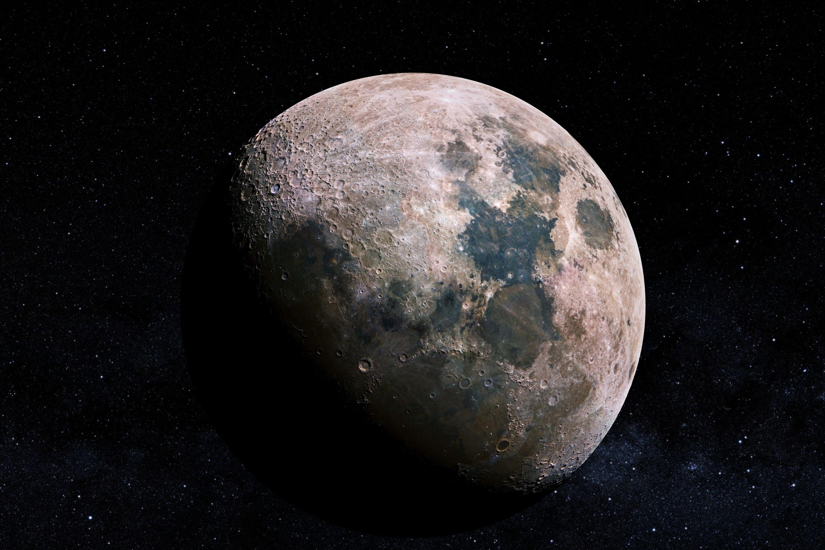 2736x1824 Moon