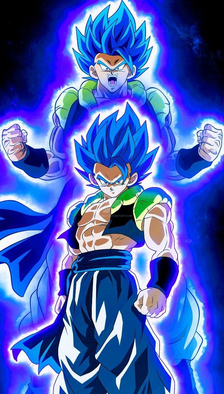 720x1263 Super Saiyan Blue Gogeta Wallpaper