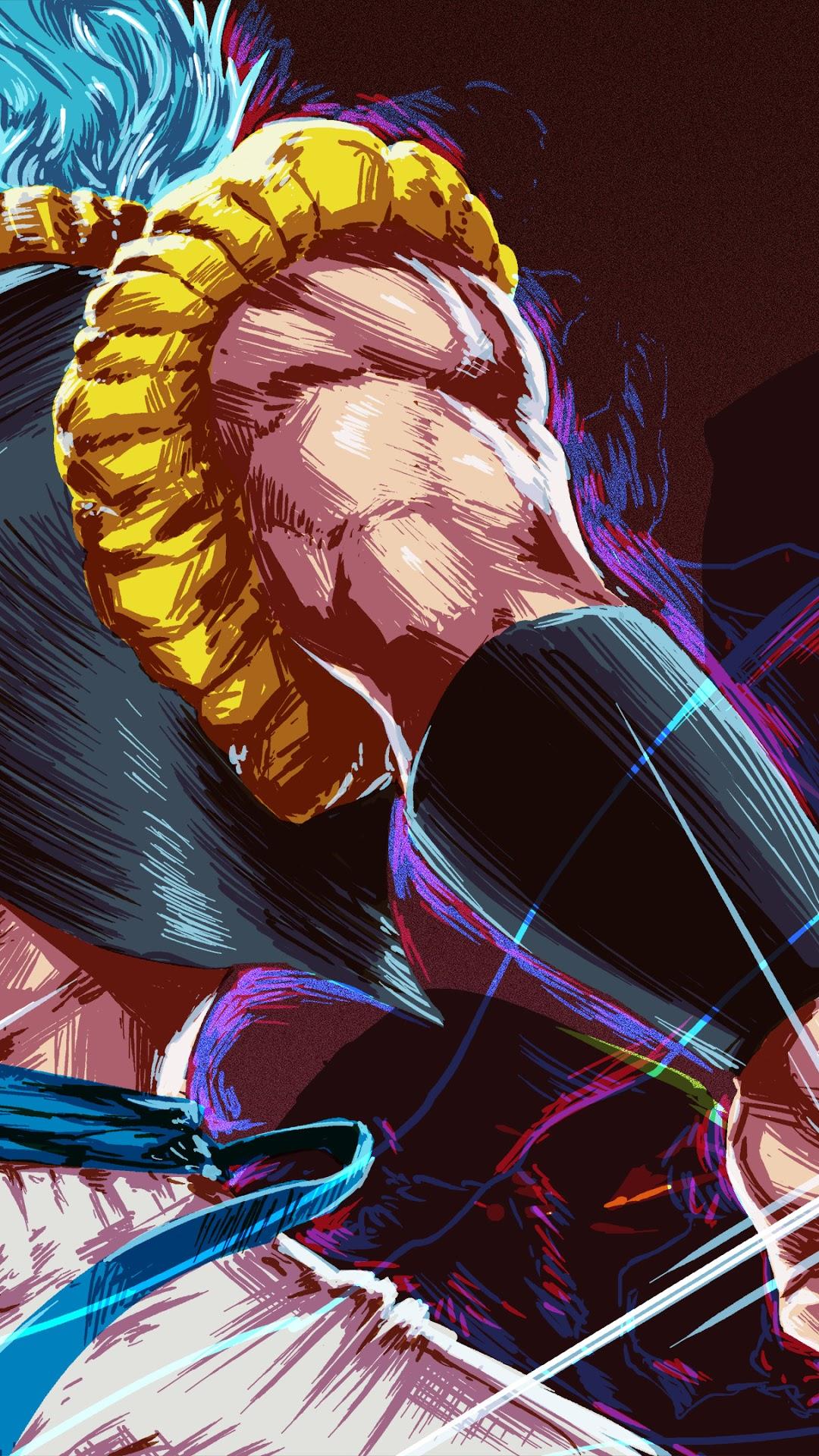 1080x1920 Gogeta, Super Saiyan Blue, Dragon Ball Super: Broly HD Gallery HD Wallpaper