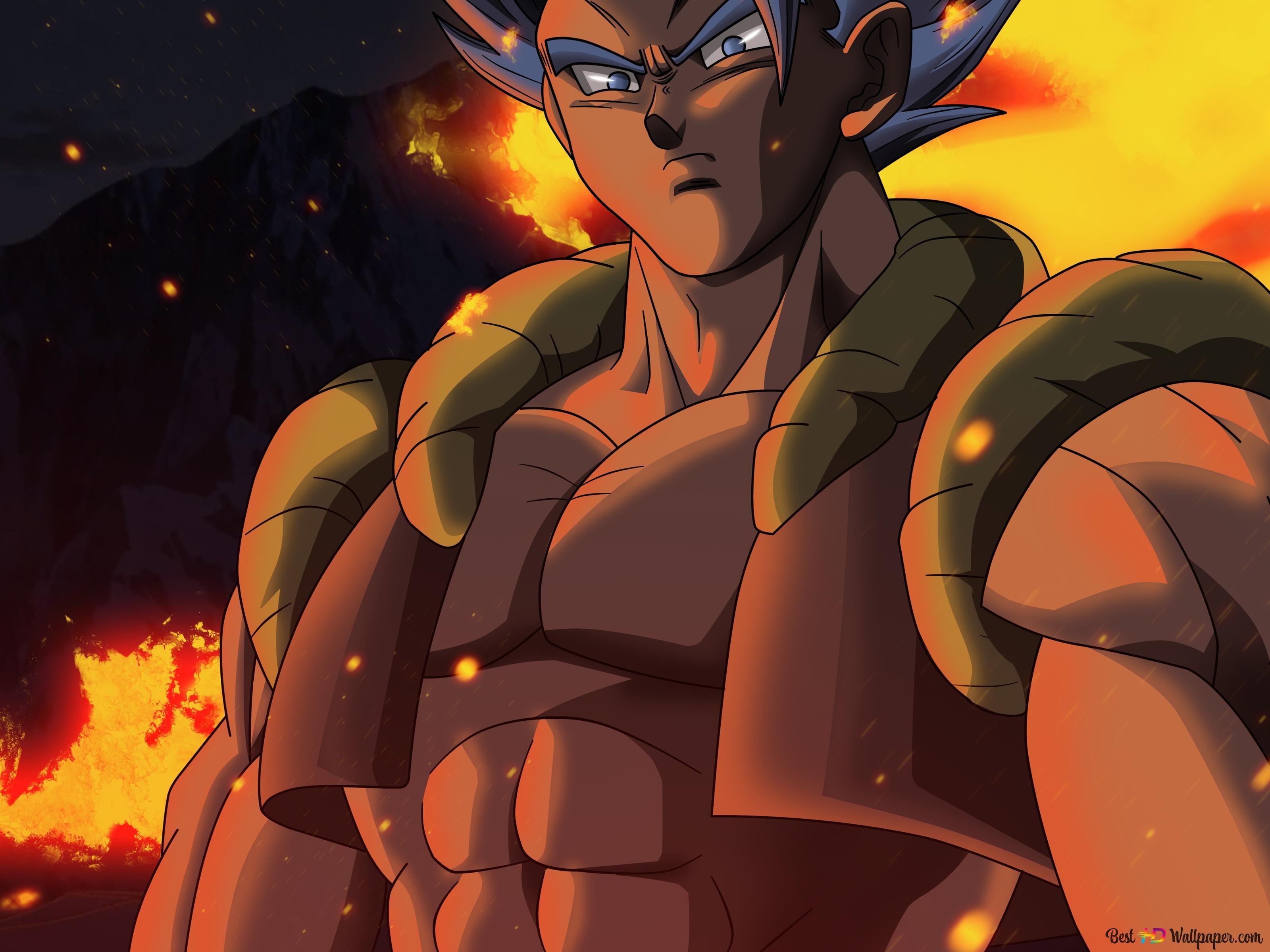 3200x2400 Dragon Ball Super Super Saiyan Blue 4K wallpaper download