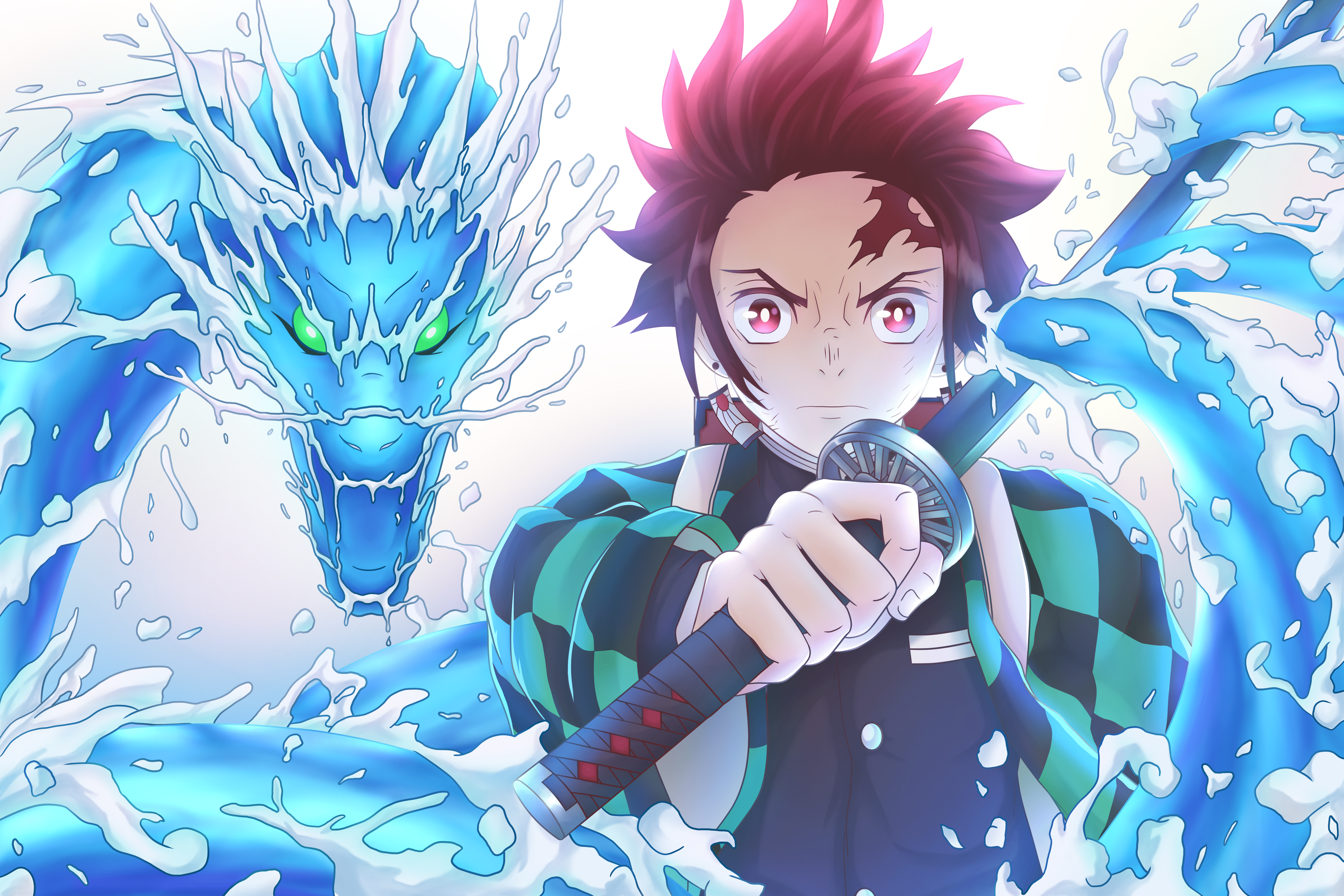 5400x3600 Demon Slayer: Kimetsu no Yaiba 4k Ultra HD Wallpaper