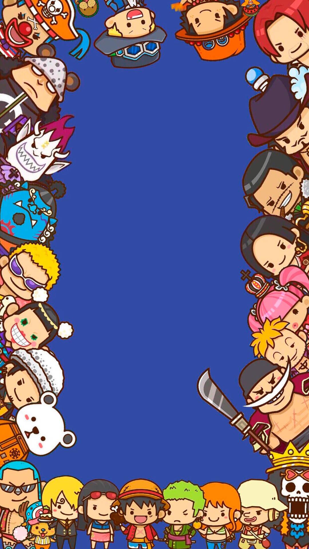 1080x1920 Download Chibi One Piece Aesthetic Wallpaper