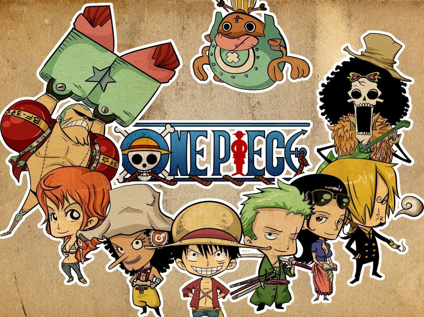 1650x1237 One Piece Chibi Wallpaper for FREE