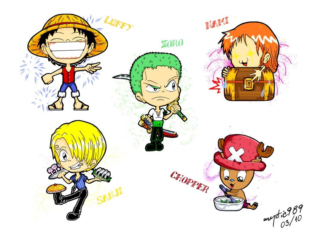 1044x766 Zoro Chibi Wallpaper