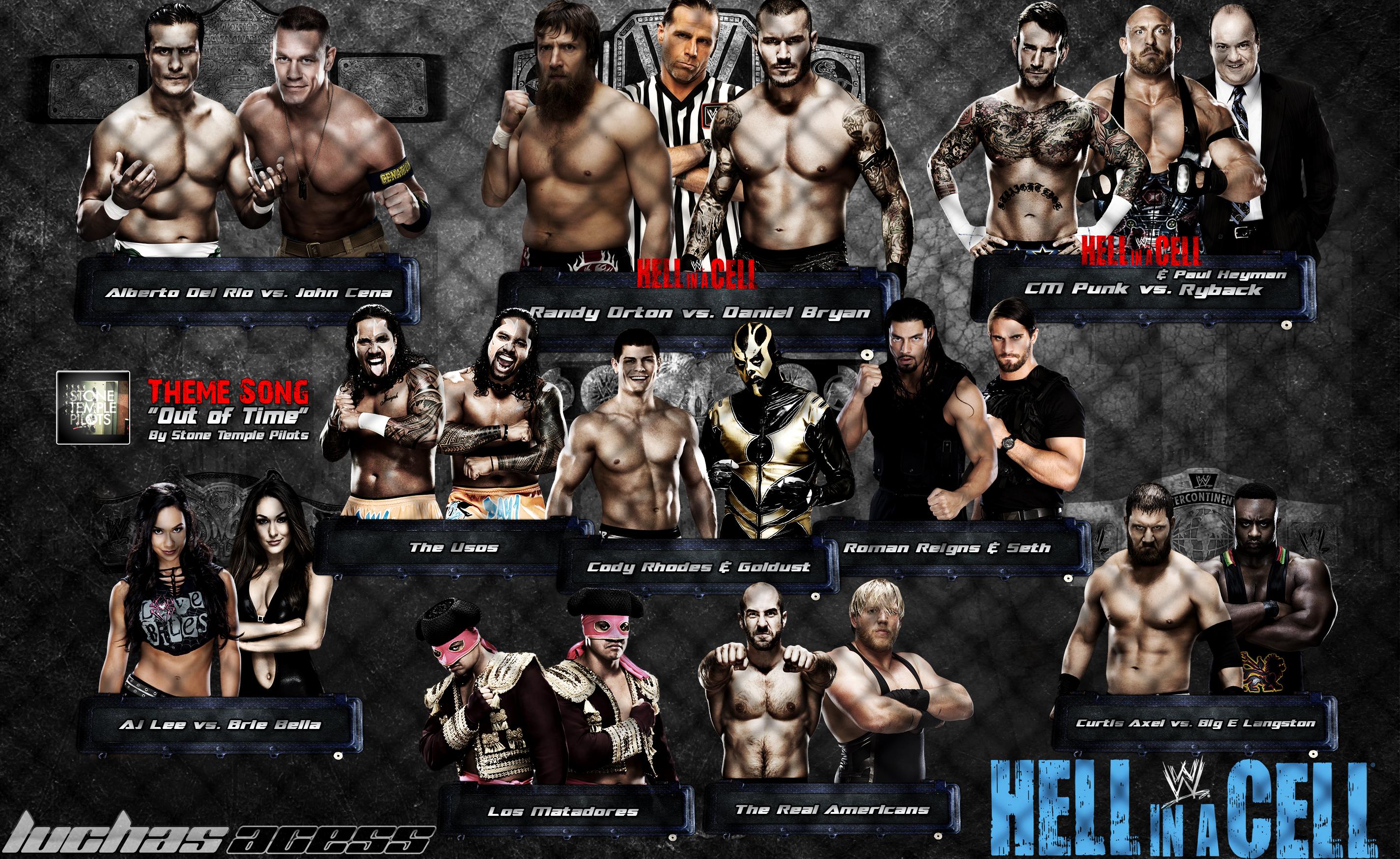 Hell In A Cell Wallpapers - Top Free Hell In A Cell Backgrounds ...