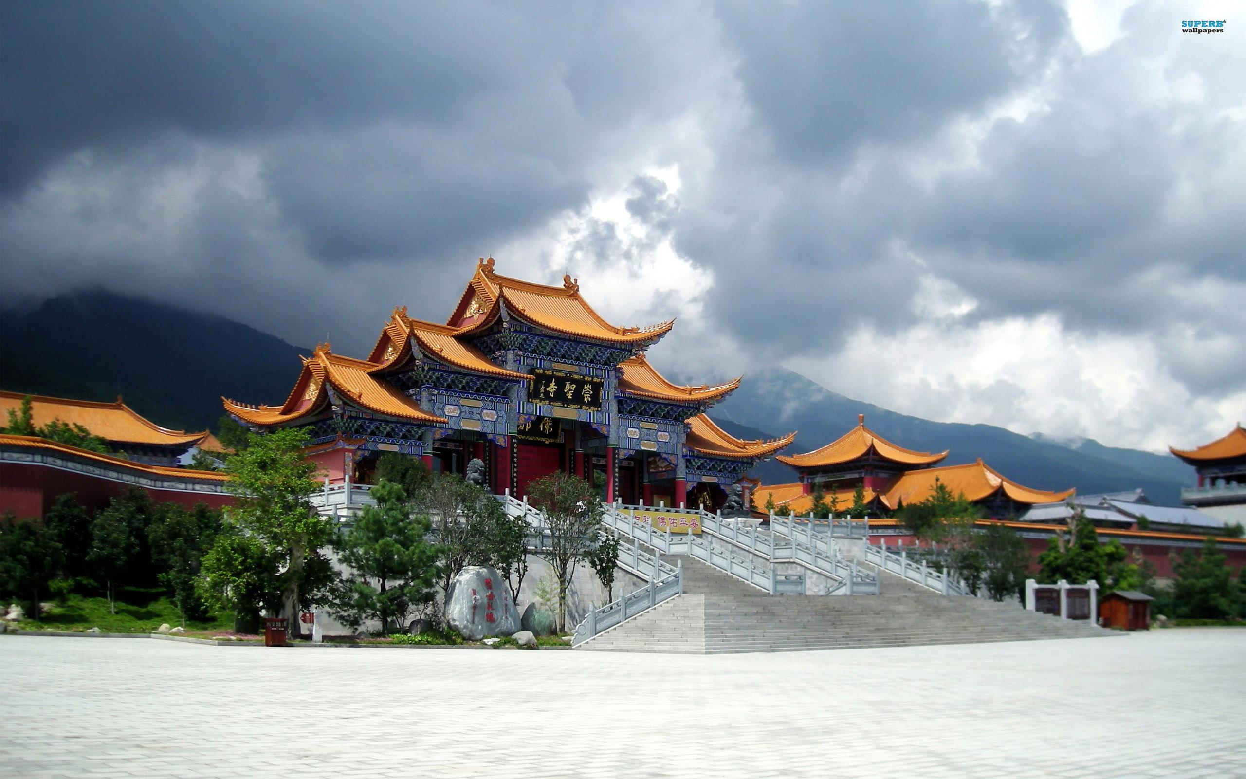 2560x1600 Wallpaper / world, Chongsheng, 2560x Temple in, china, 2K, Yunnan free download