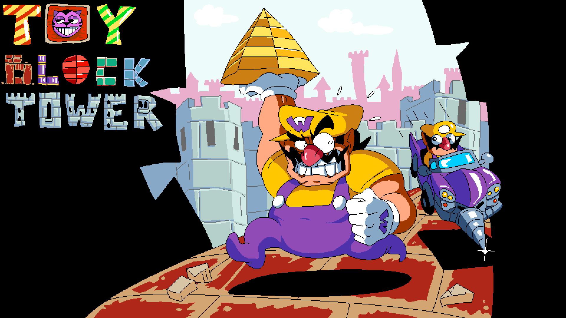 1920x1080 pizza tower 4 inspired game by submarineChamomile on Newgrounds