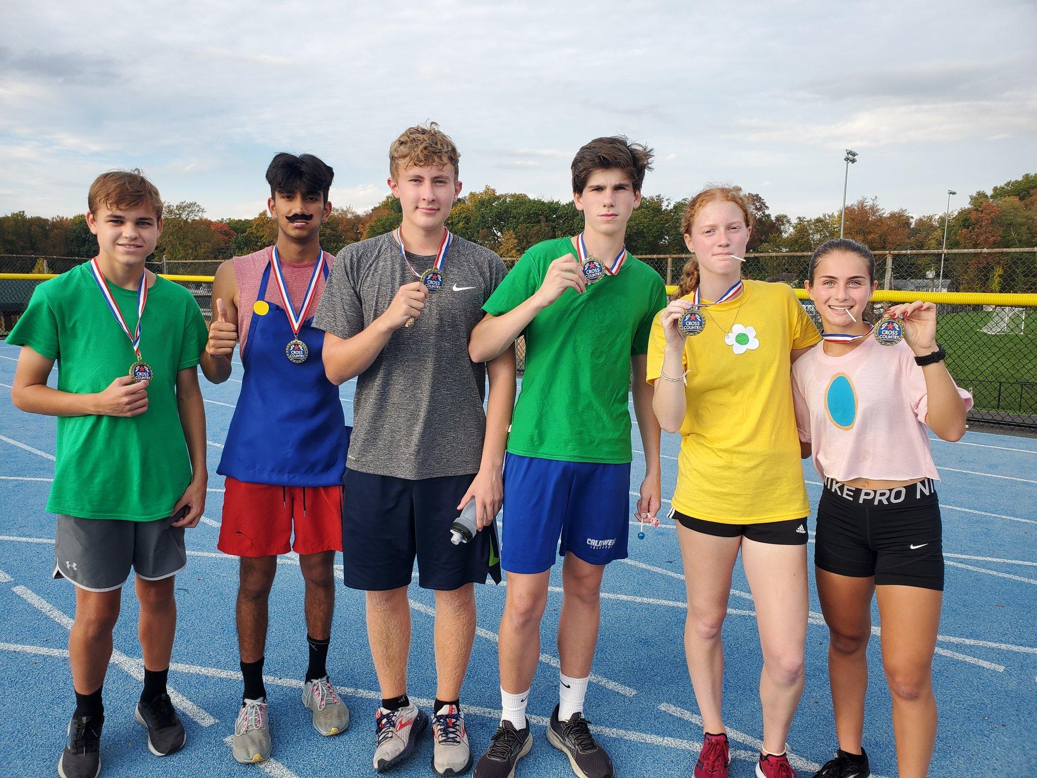 2048x1536 Caldwell Cross Country • Track & Field to our Juniors for winning today's class meet. Our Seniors won best costume dressed at Coach Timan