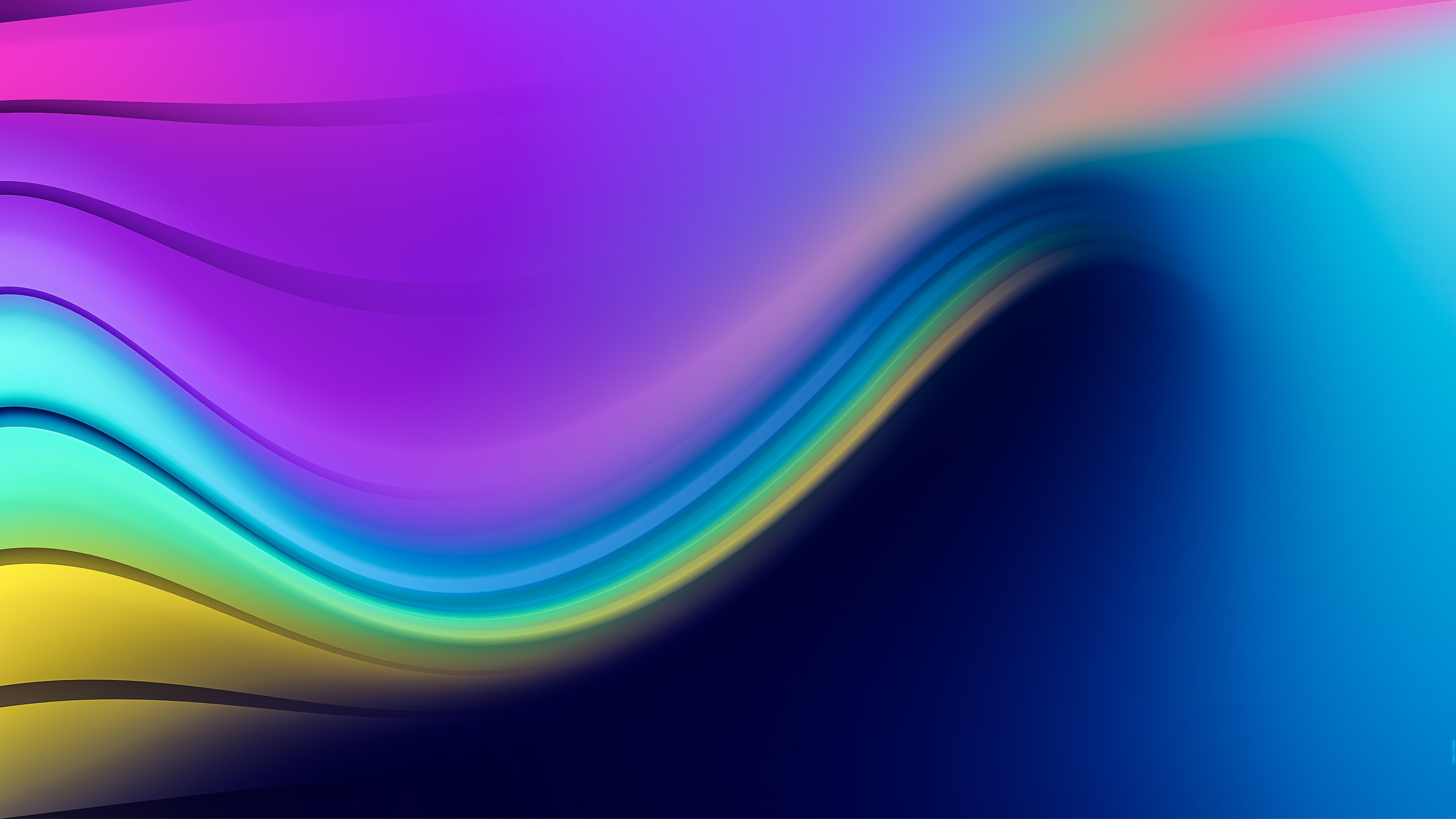 7680x4320 Wavy 4K wallpaper for your desktop or mobile screen free and easy to download