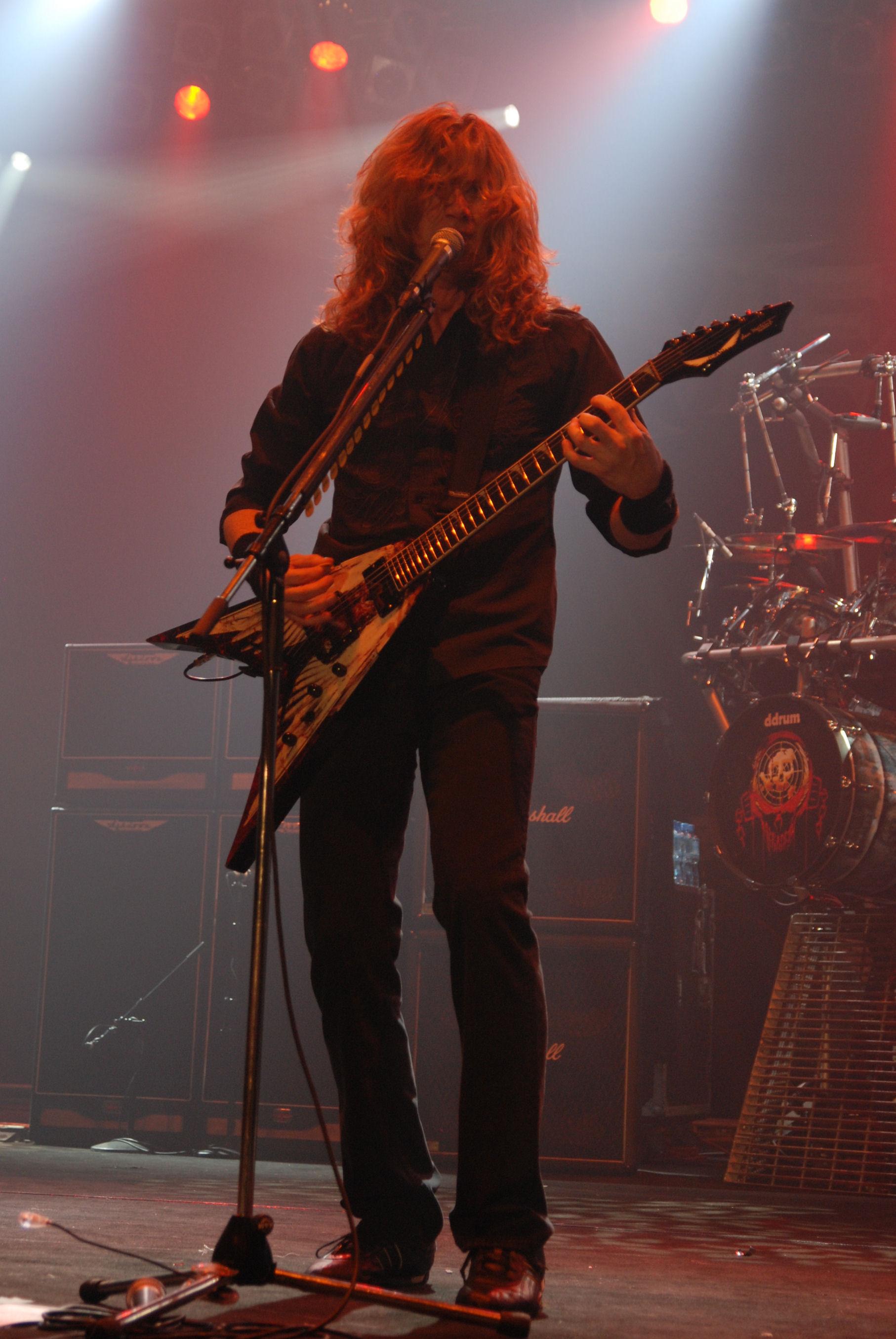 1814x2710 Metalmania 2008 Megadeth Dave Mustaine