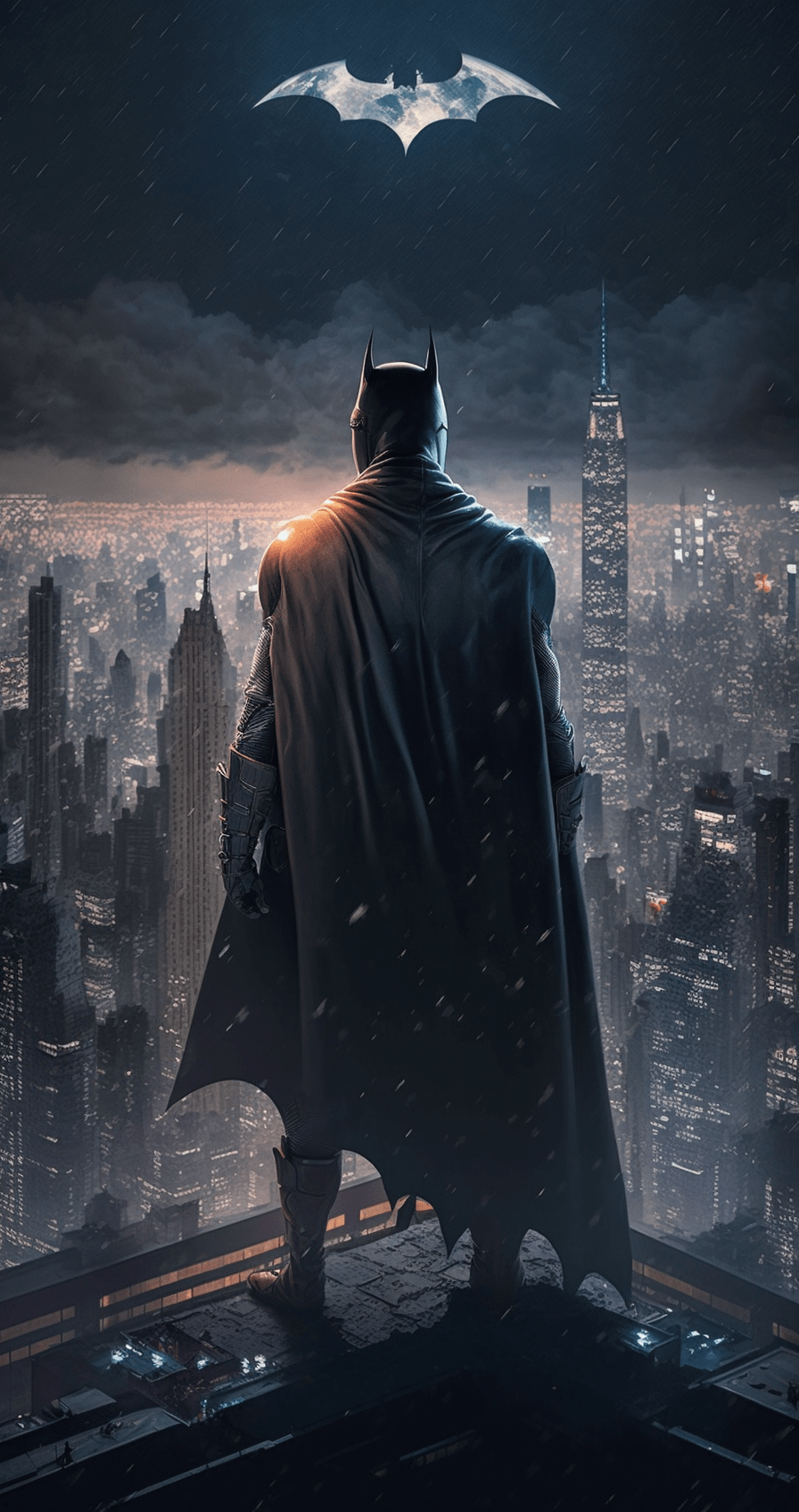 The Batman (2022) Phone Wallpaper, Wallcinemania