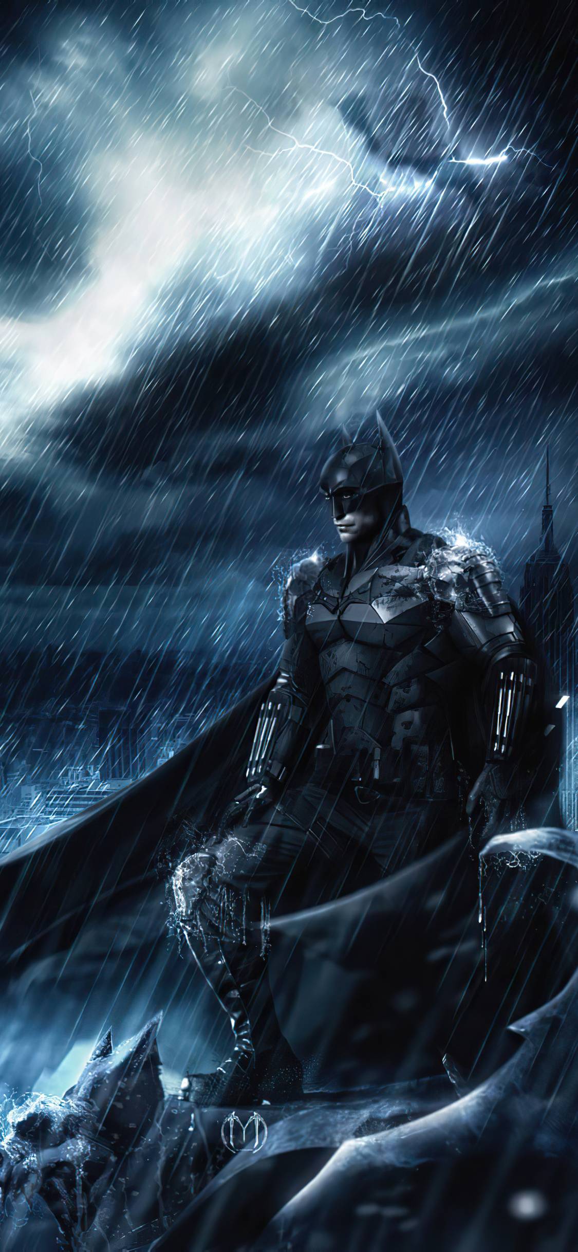 1125x2436 Batman In Night 4k iPhone XS, iPhone iPhone X HD 4k Wallpaper, Image, Background, Photo and Picture