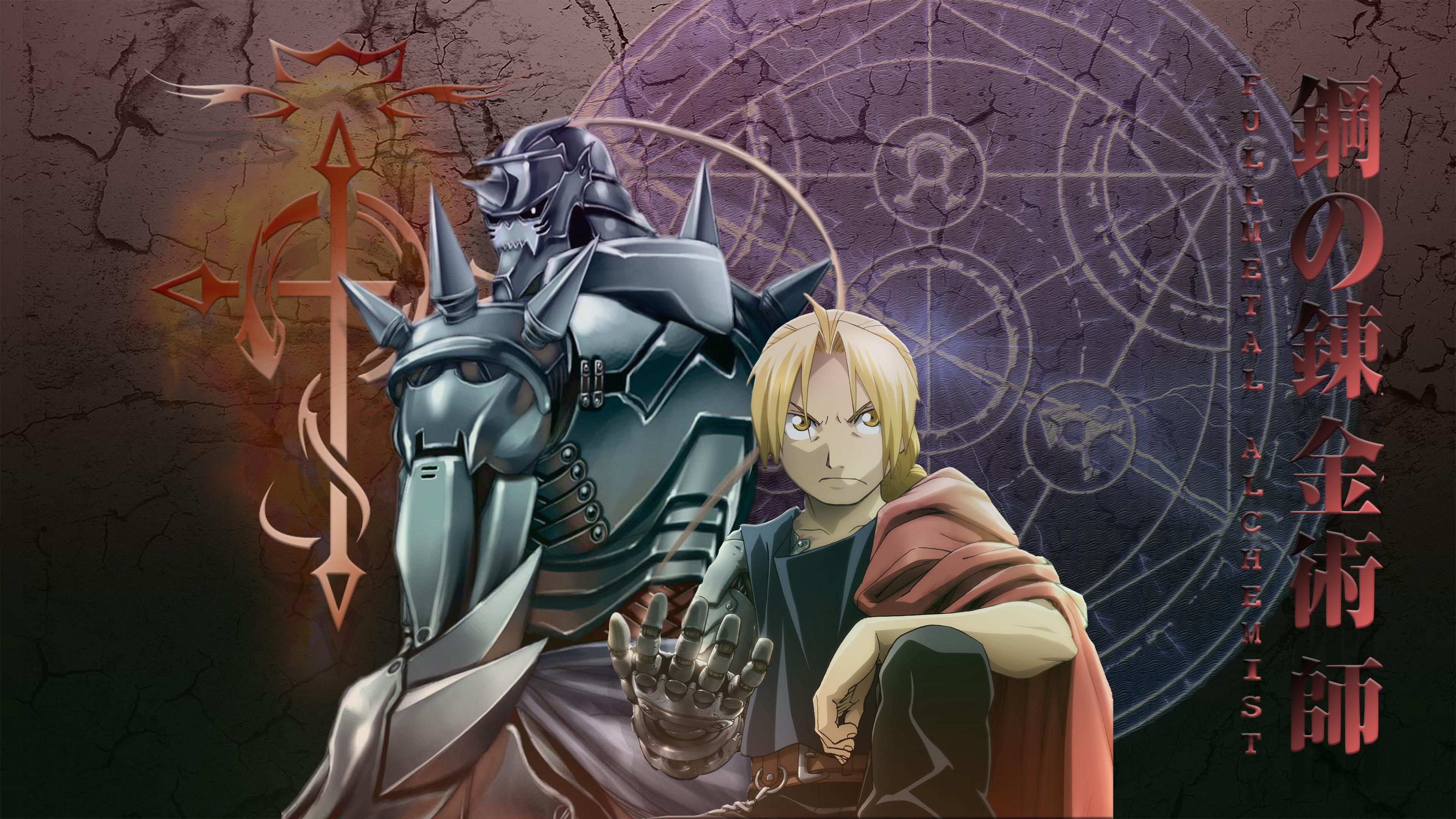3840x2160 Fullmetal Alchemist Edward & Alphonse
