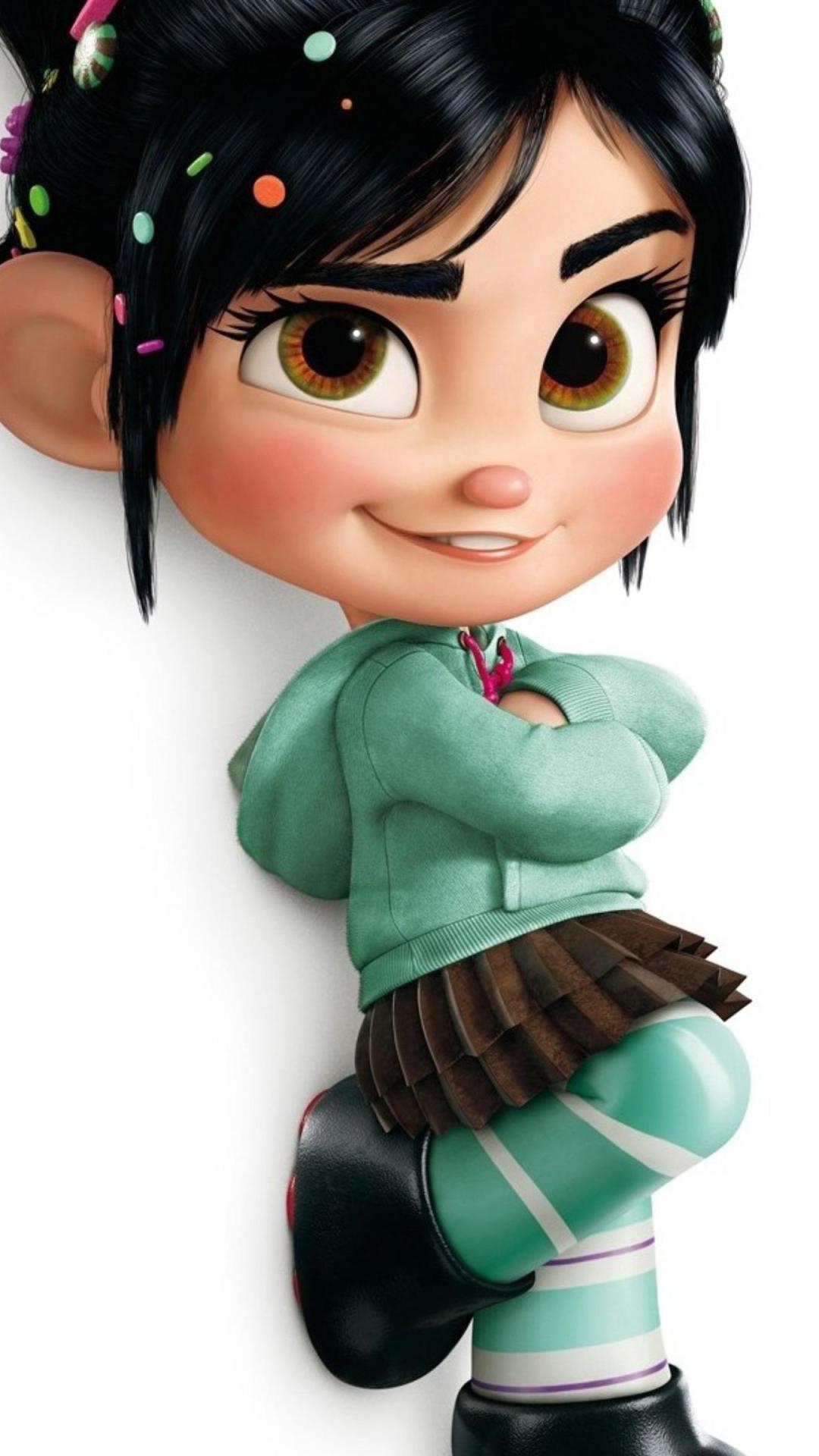 1080x1920 Download Vanellope Von Schweetz wallpaper for mobile phone, free Vanellope Von Schweetz HD picture