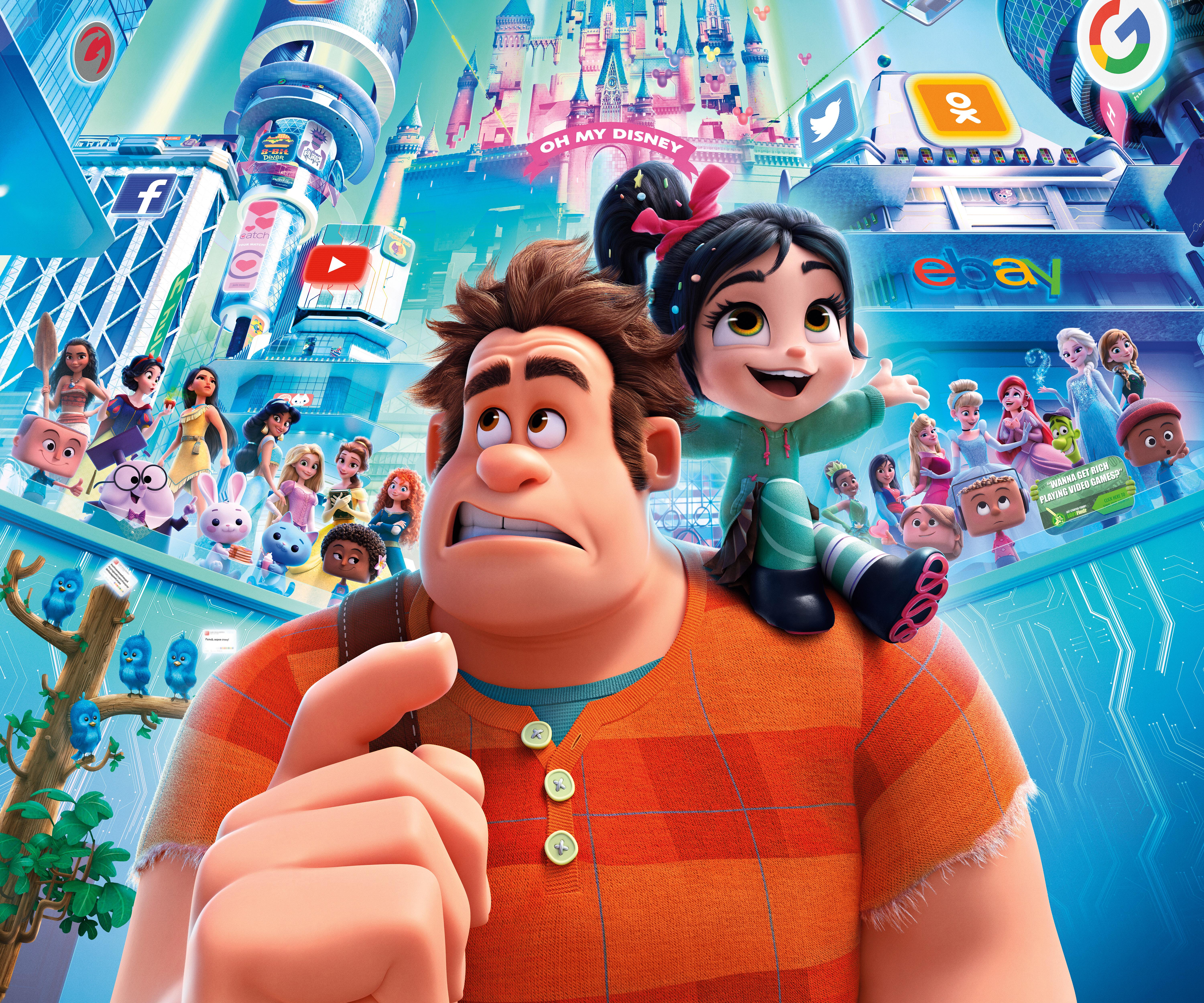 6000x5000 Vanellope Von Schweetz, Ralph Breaks The Internet, Ralph, Animation, 5K, Wreck It Ralph 2