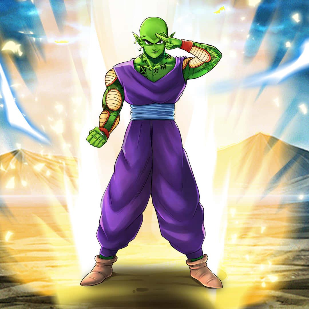 1080x1080 Download A peaceful mountain village on the planet Namek Wallpaper