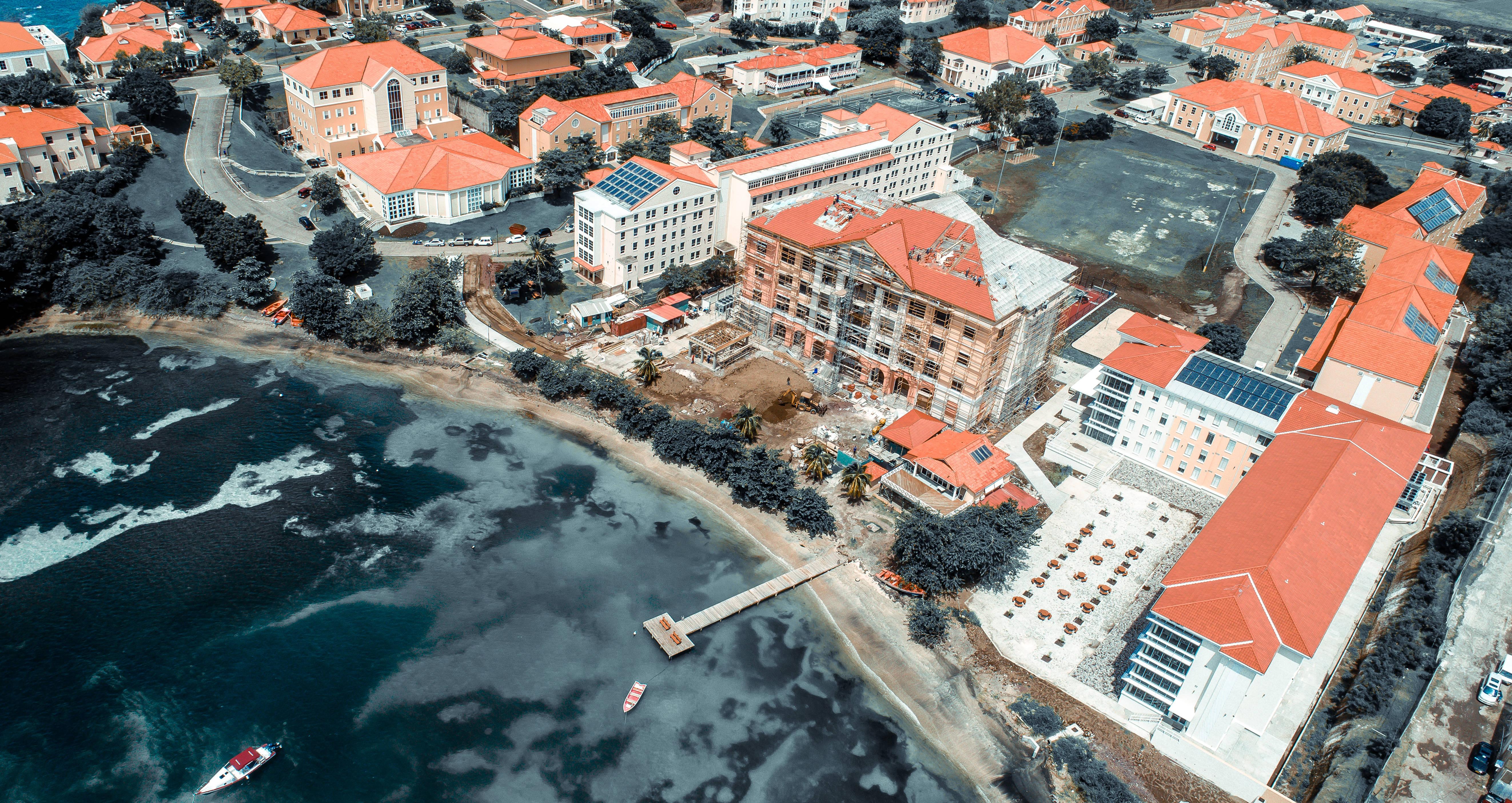 5289x2810 Download Grenada St. George University Wallpaper