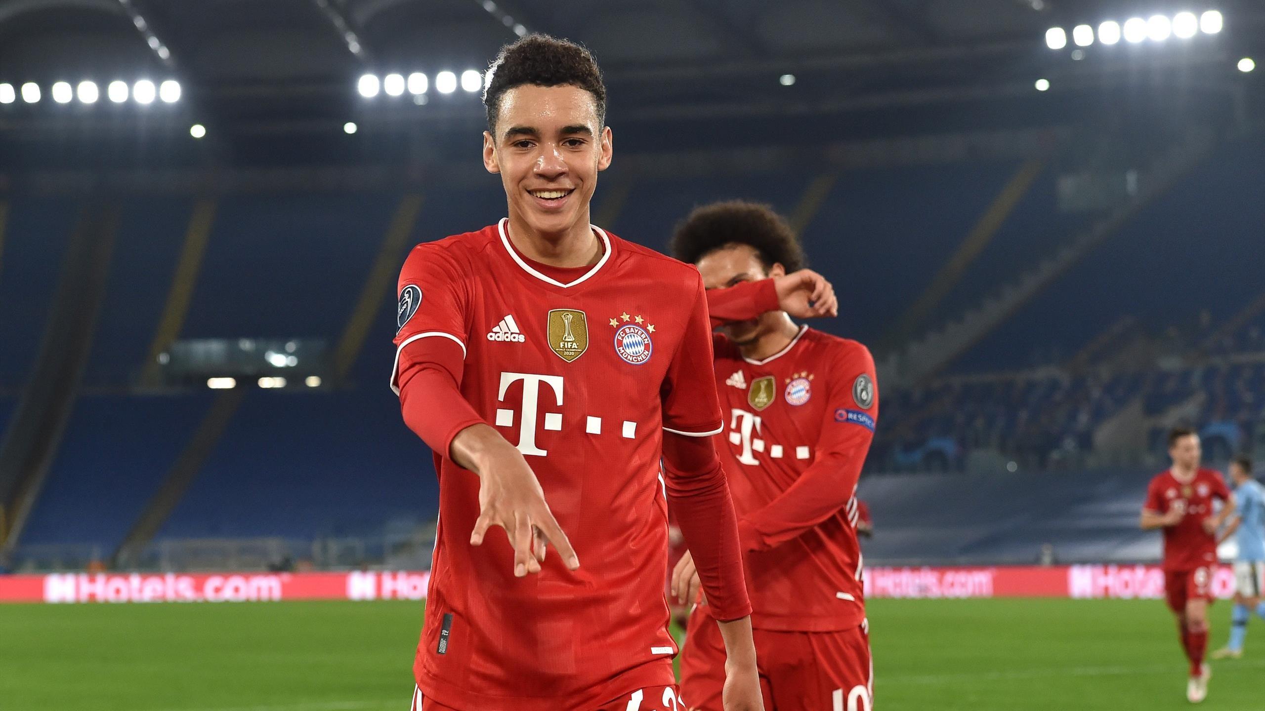 2560x1440 Underestimate Bayern Munich at your peril as Jamal Musiala comes of age in Lazio thrashing