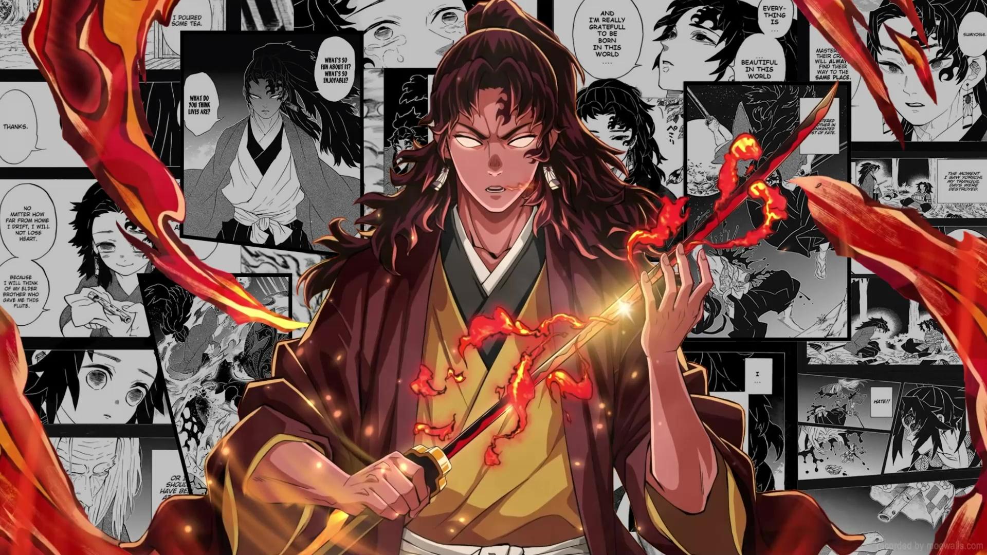 1920x1080 Yoriichi Sun Hashira Kimetsu No Yaiba Live Wallpaper