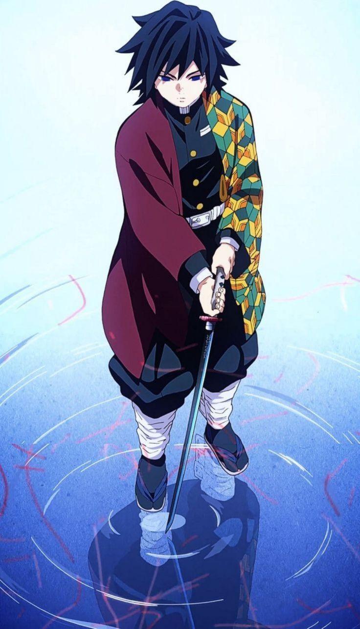 736x1283 Giyuu Phone Wallpaper