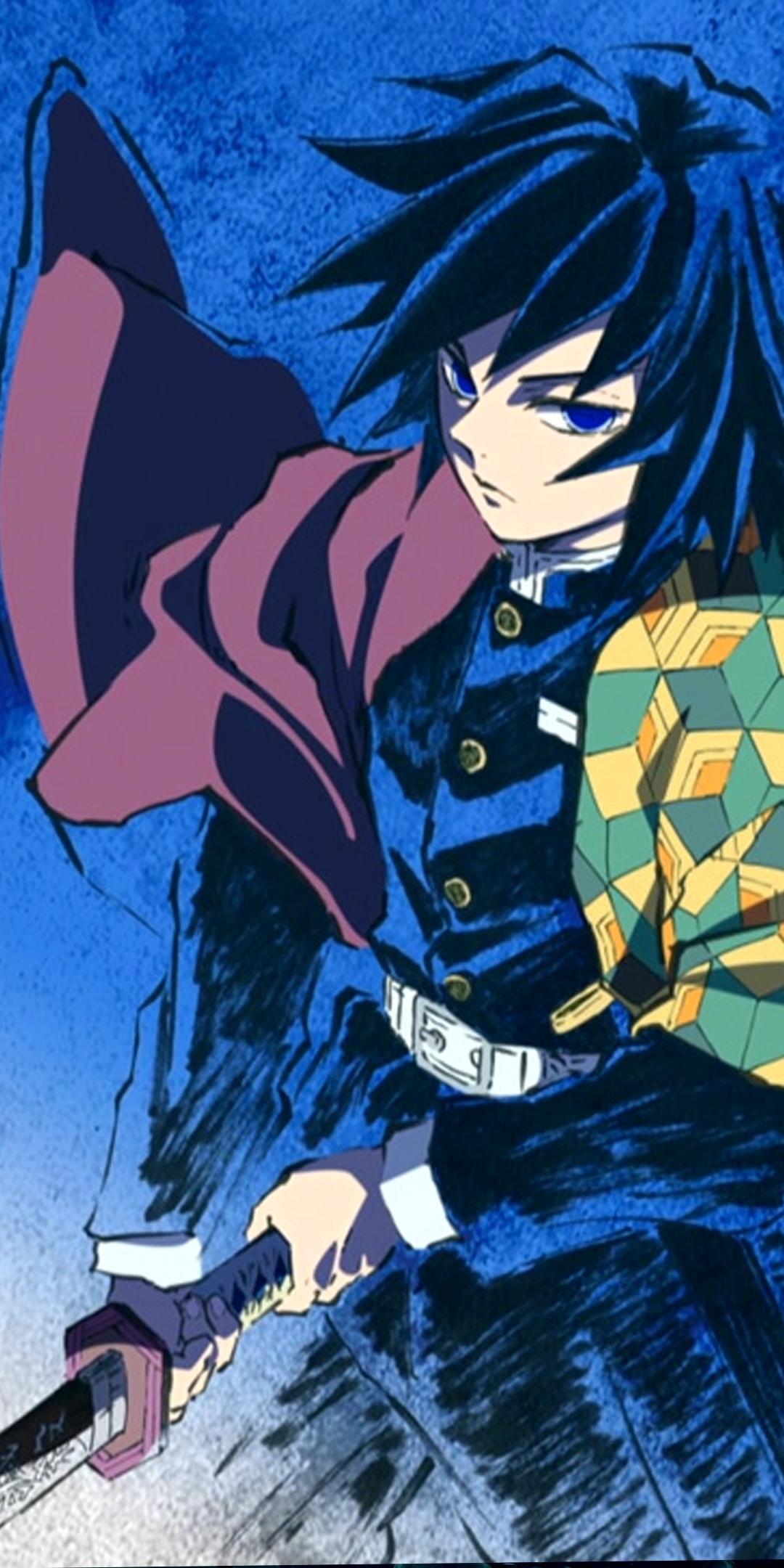 1080x2160 Mobile wallpaper: Anime, Demon Slayer: Kimetsu No Yaiba, Giyuu Tomioka, 1366153 download the picture for free