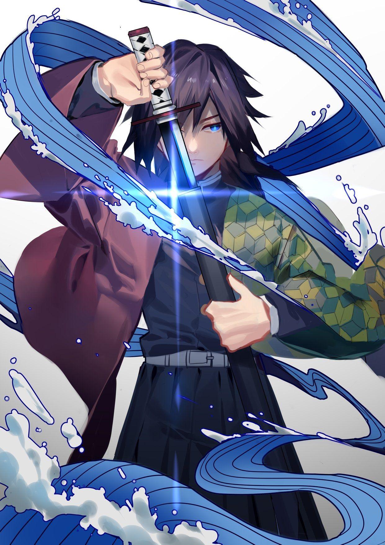 1241x1755 Giyu Tomioka Wallpaper