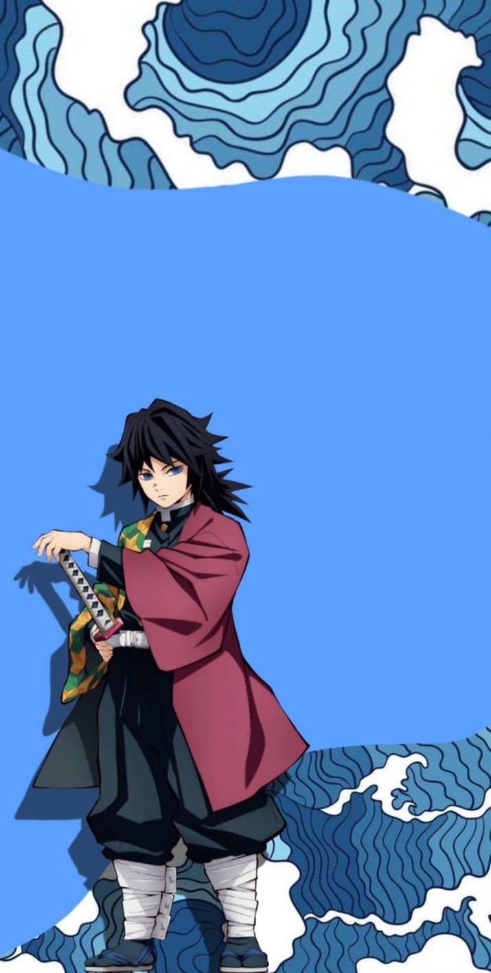 715x1417 Giyu Tomioka Phone Wallpaper