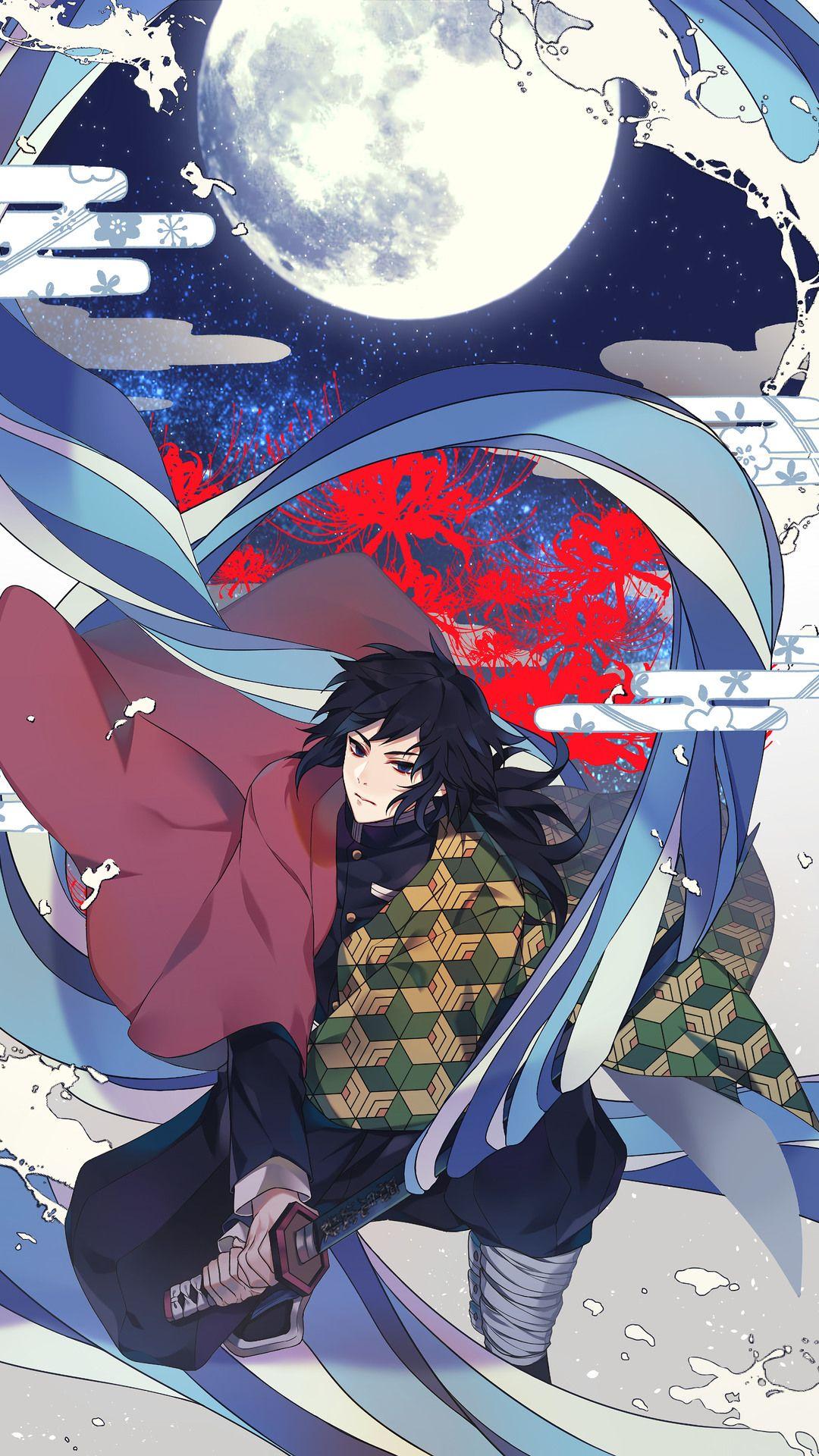 1080x1920 Giyuu Phone Wallpaper