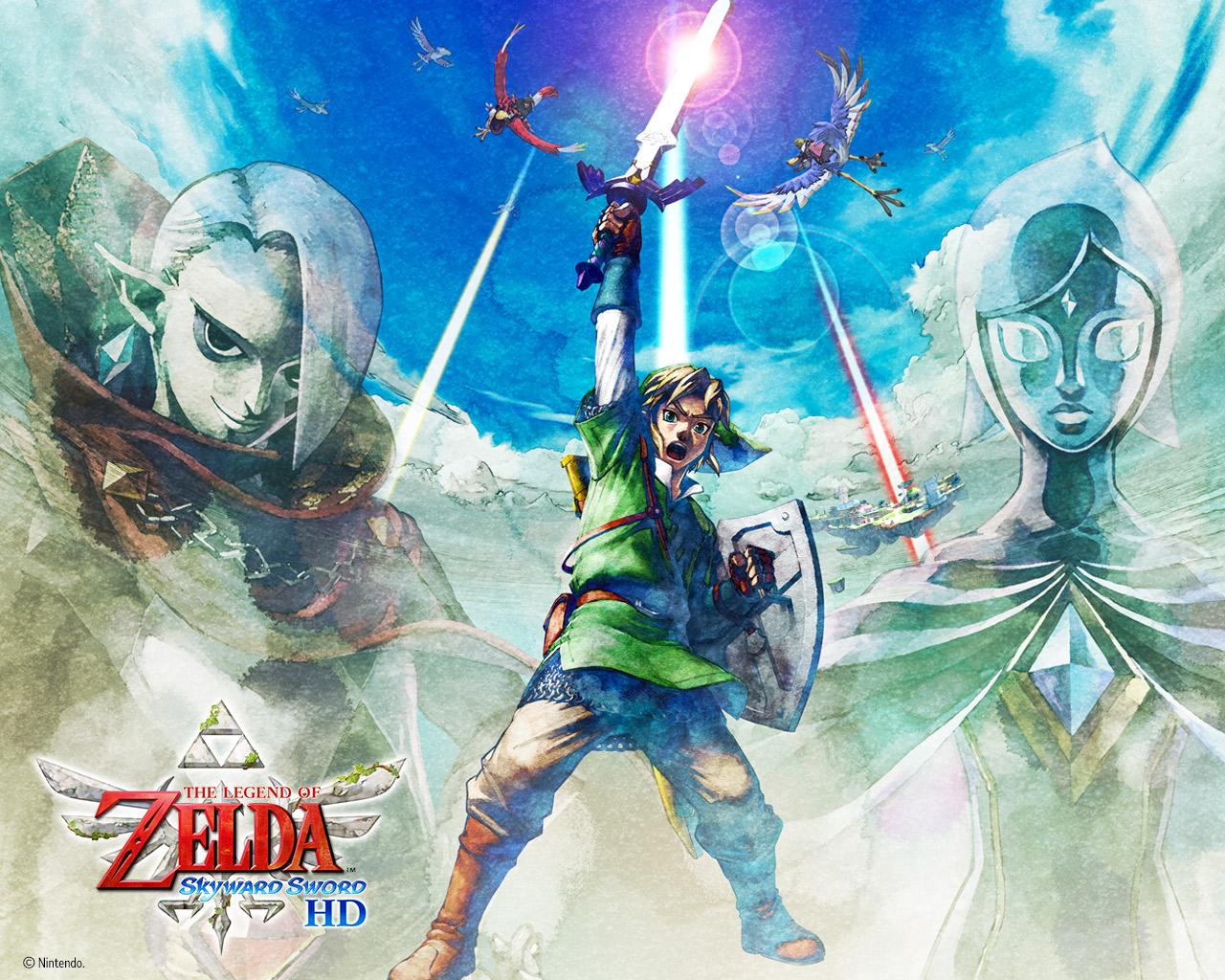 1280x1024 The Legend of Zelda: Skyward Sword HD Wallpaper : Nintendo : Free Download, Borrow, and Streaming : Internet Archive