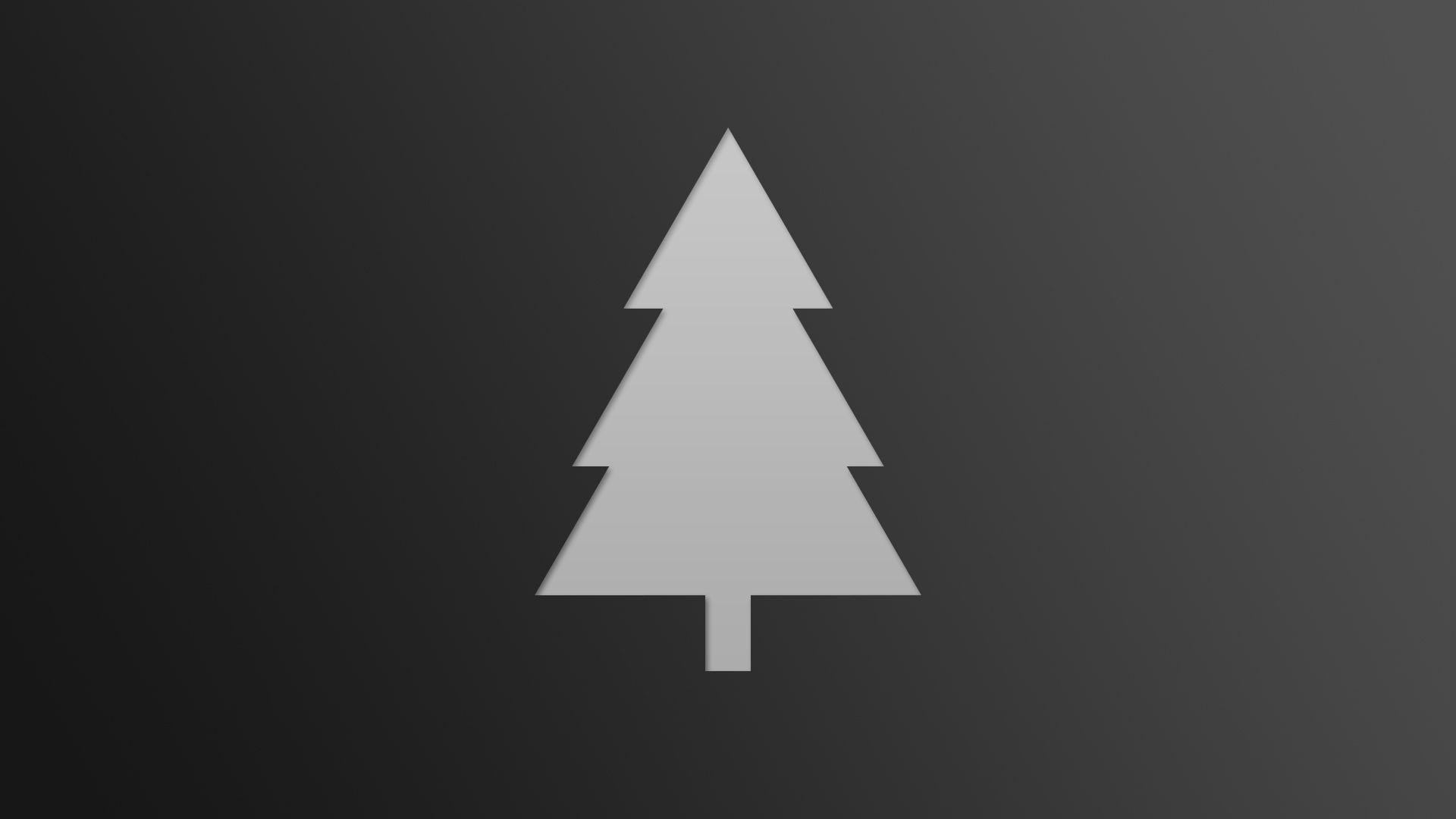 1920x1080 Minimal Christmas Wallpaper [OC] [1920x1080]