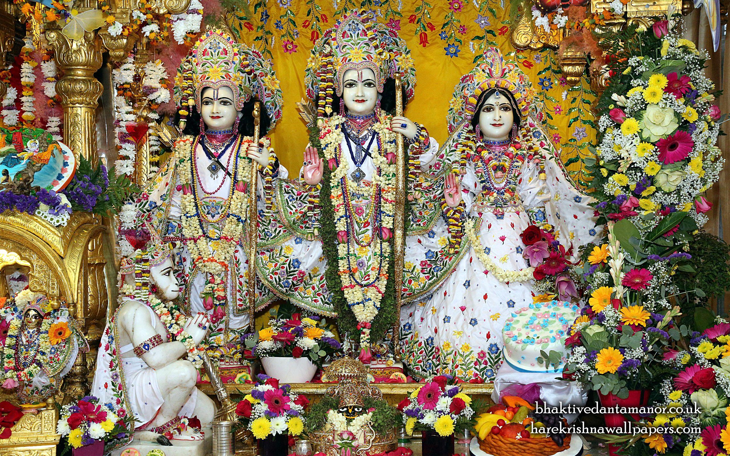 2560x1600 Sita Rama Laxman Hanuman Wallpaper
