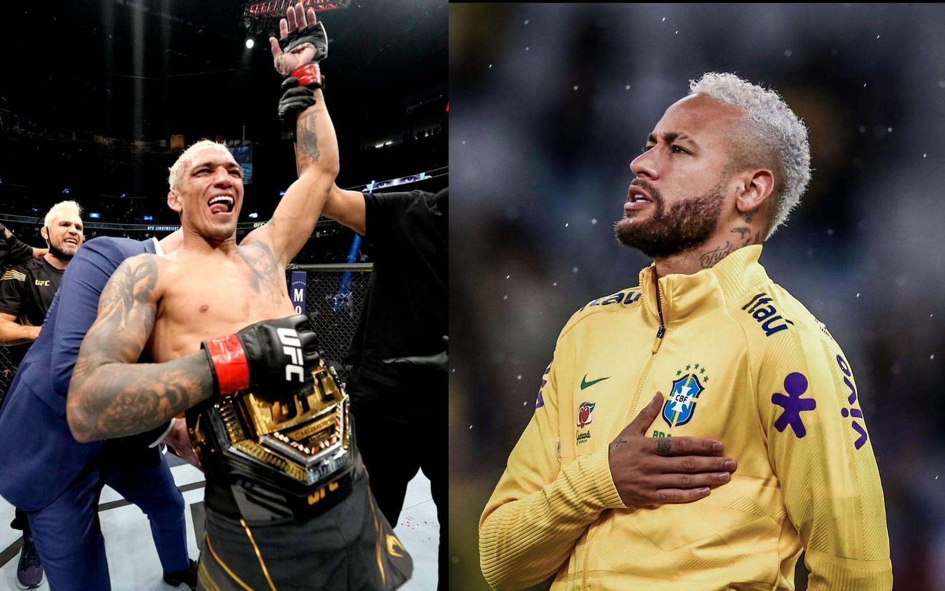 1920x1200 UFC News: Charles Oliveira thanks Brazilian soccer star Neymar Jr. for his support