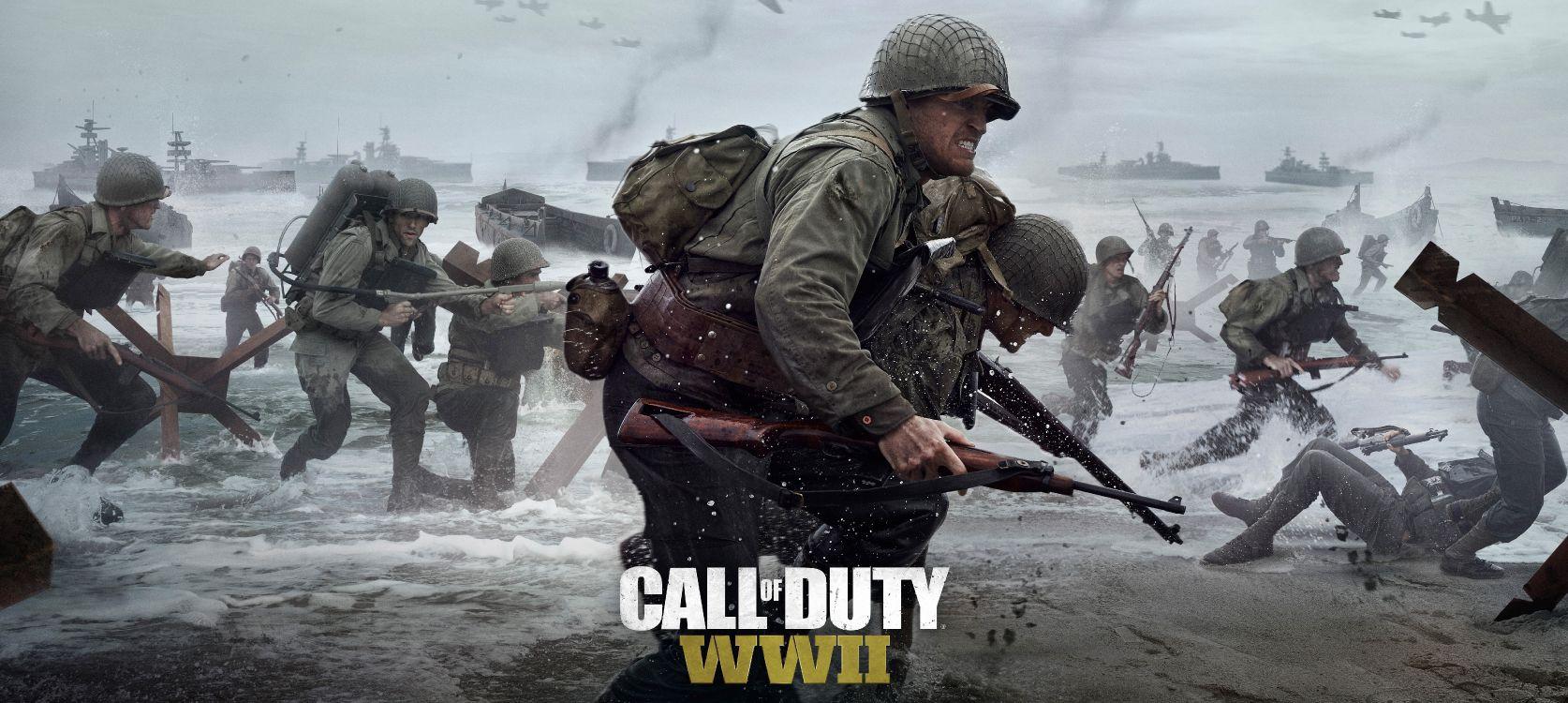 1674x750 Wallpaper Call of Duty Ww Call of Duty WWII, Call of Duty, Call of Duty World at War, Activision, Background Free Image