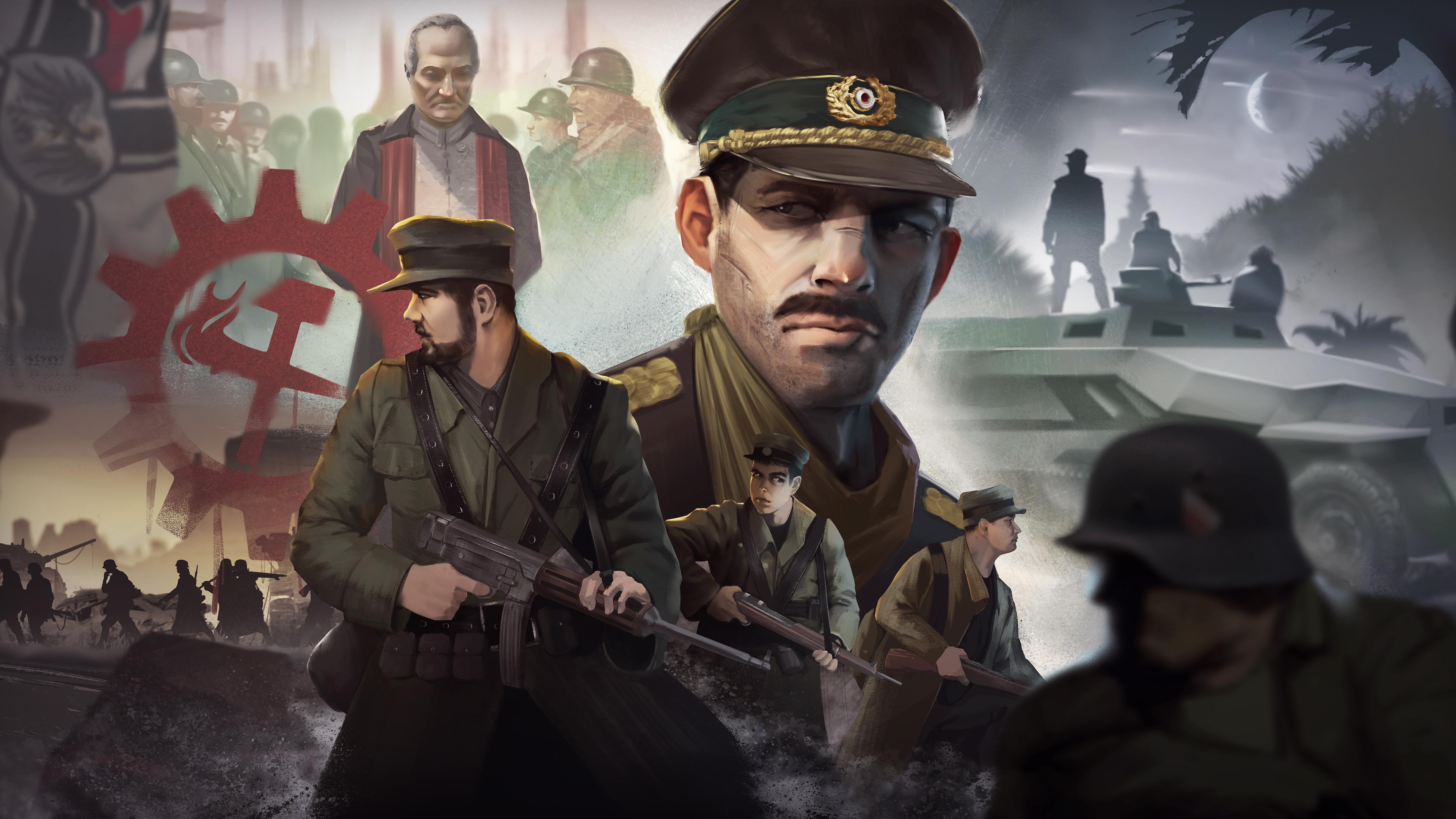 3840x2160 Wallpaper and art prints are now available for the artwork from World of Kaiserreich