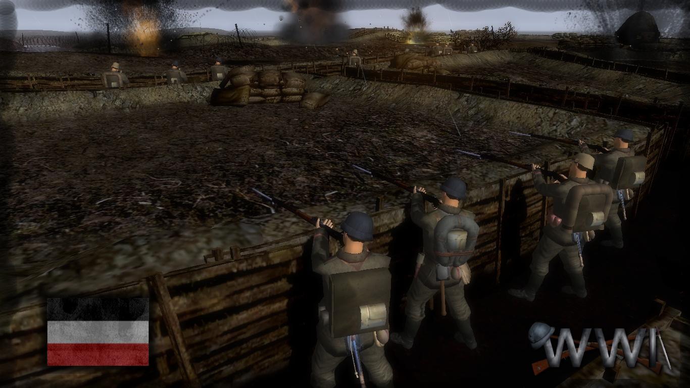1366x768 German Army Image Of Empires : 1914 1918 Mod For Men Of War