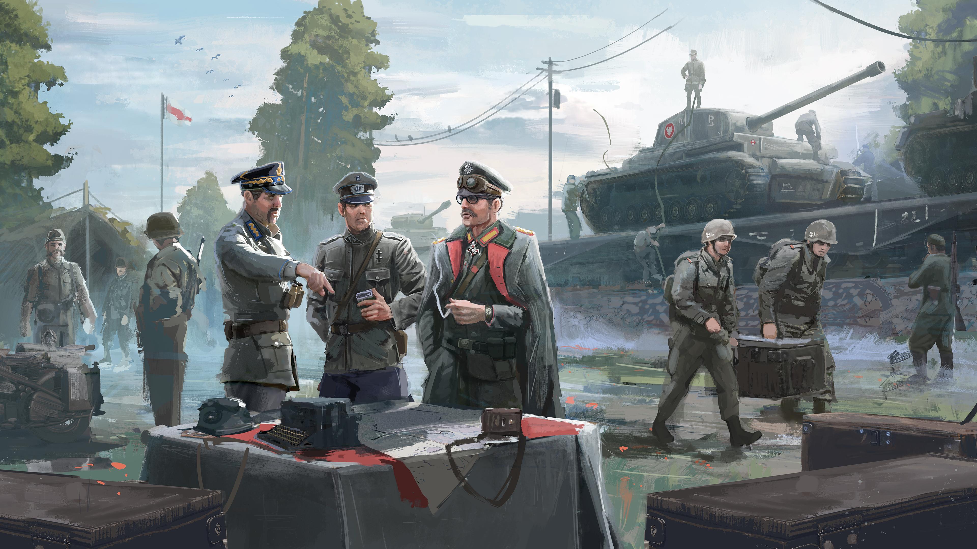 3840x2160 Wallpaper and art prints are now available for the artwork from World of Kaiserreich