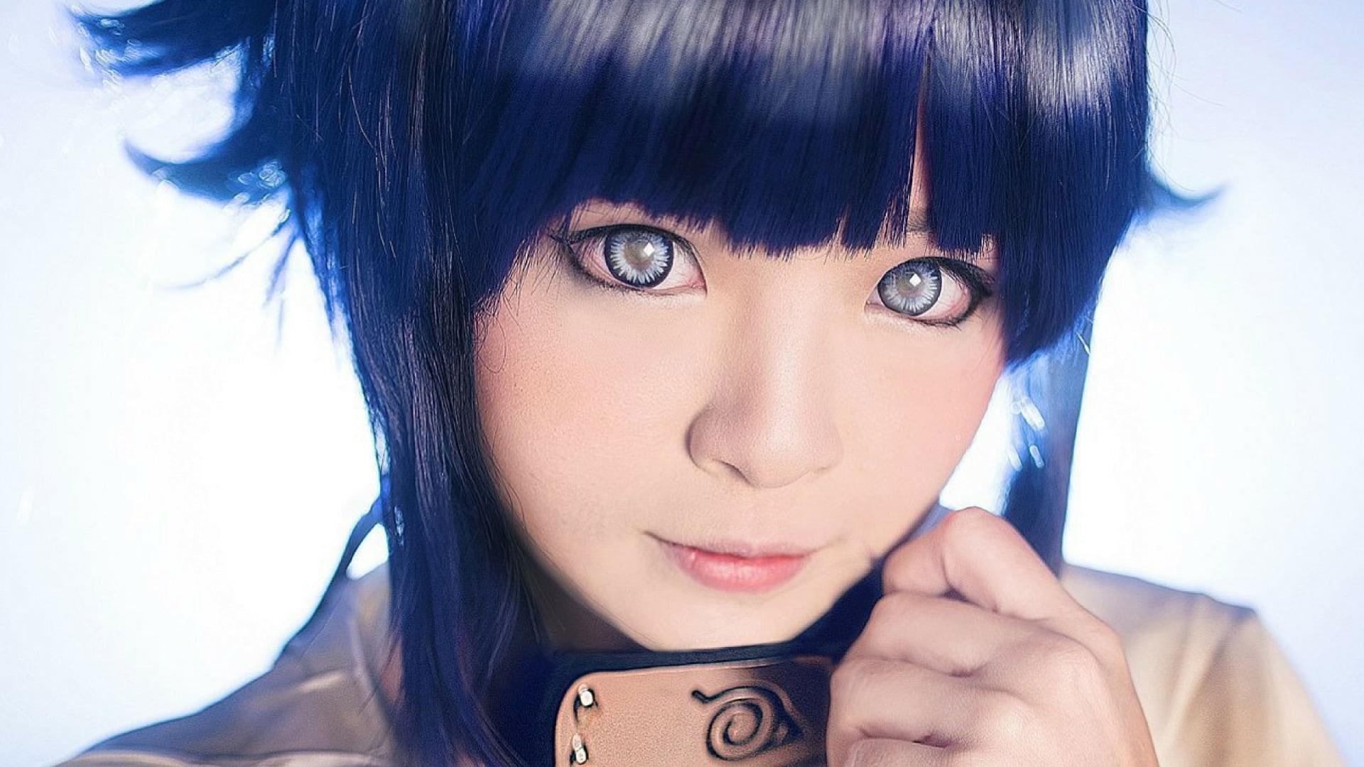 1920x1080 Wallpaper Women, Cosplay, Hinata Hyuga, Naruto