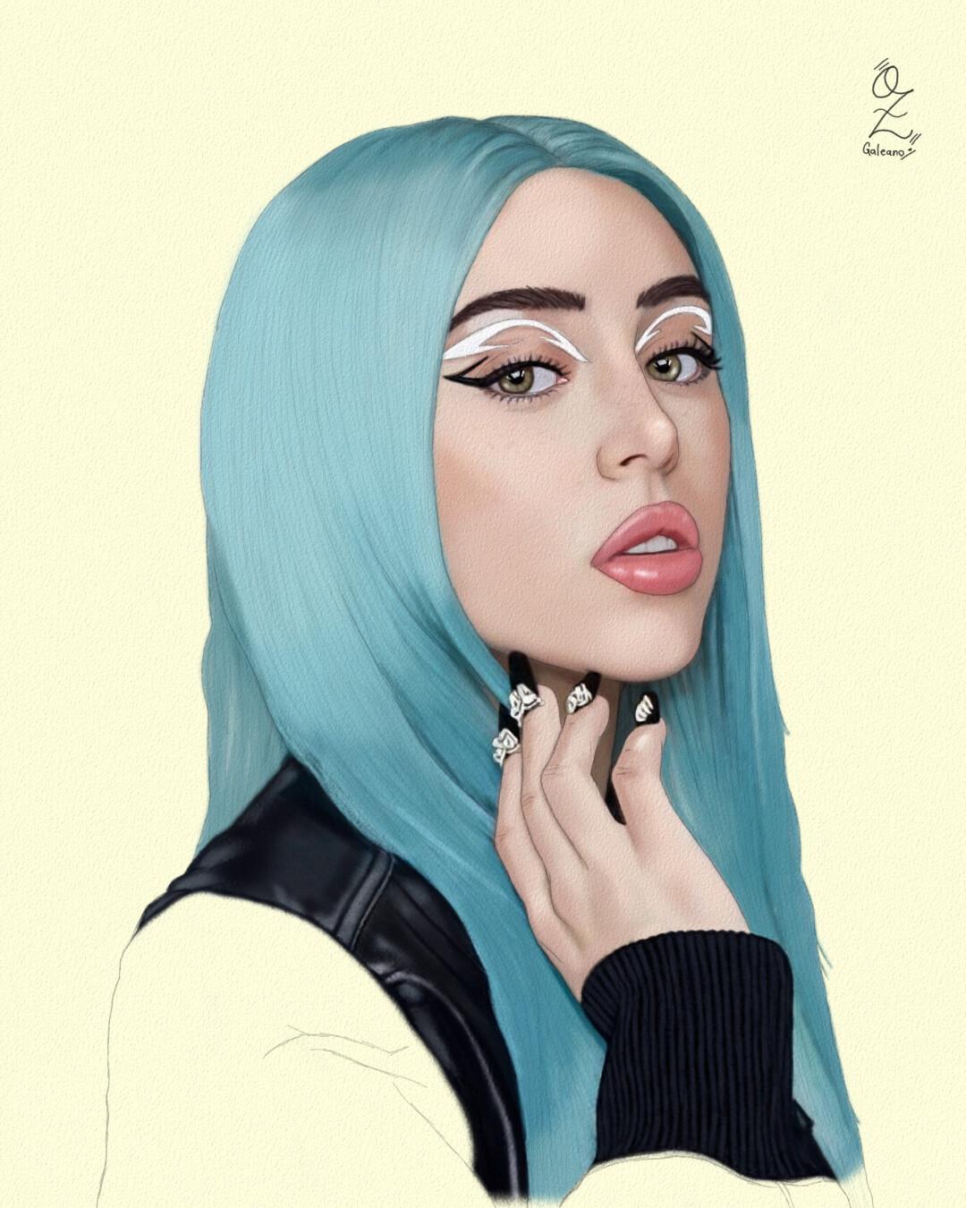 1080x1350 Nicki Nicole Portrait drawing