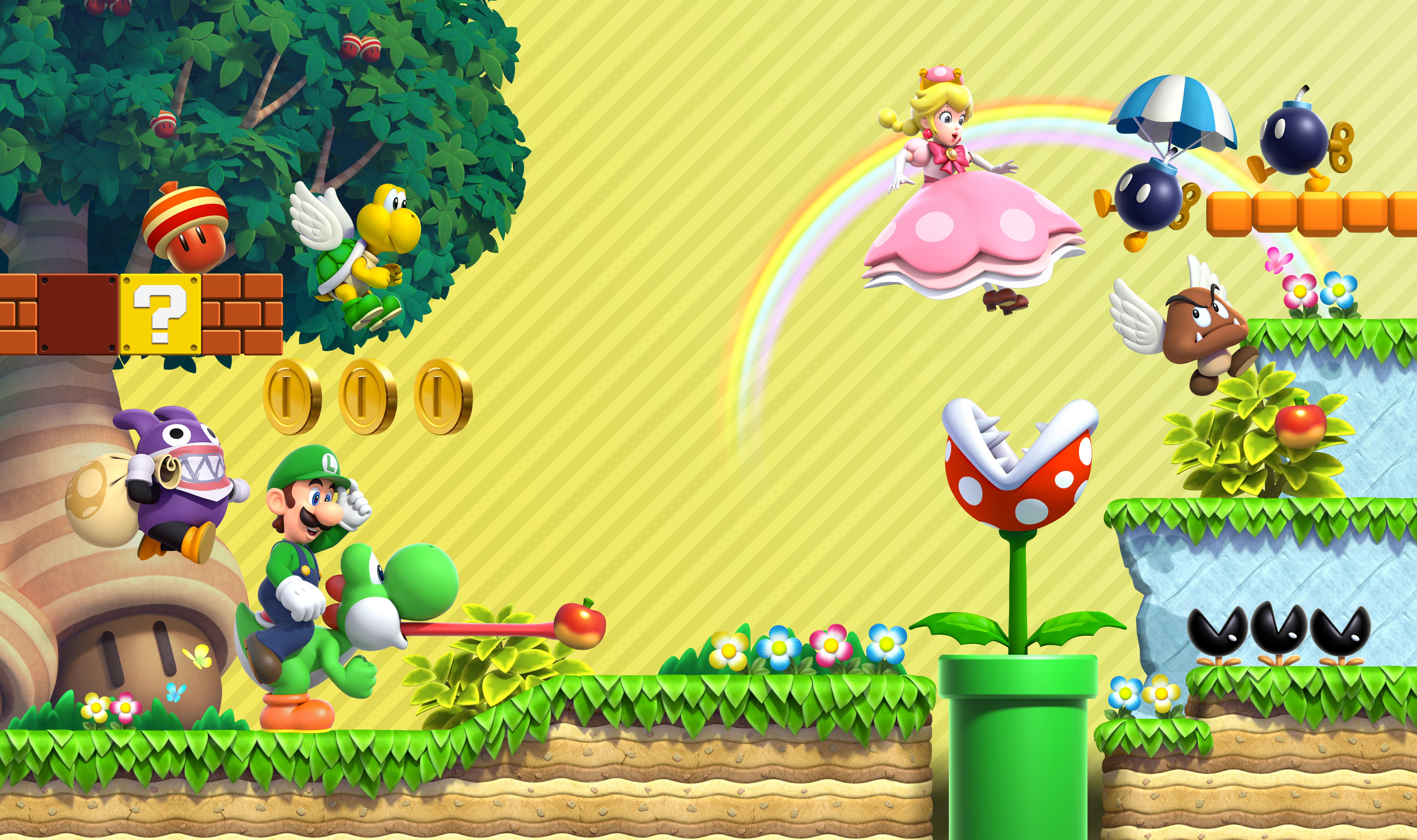 8431x5000 Free download new super mario bros u deluxe artwork 5 My Nintendo News [8431x5000] for your Desktop, Mobile & Tablet. Explore New Super Mario Bros U Deluxe Wallpaper