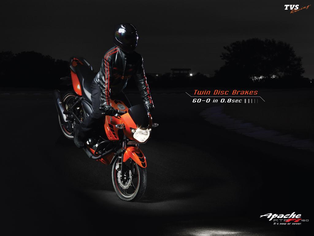 1024x768 TVS Apache TVS_Apache_RTR_160_Fi_Wallpaper_