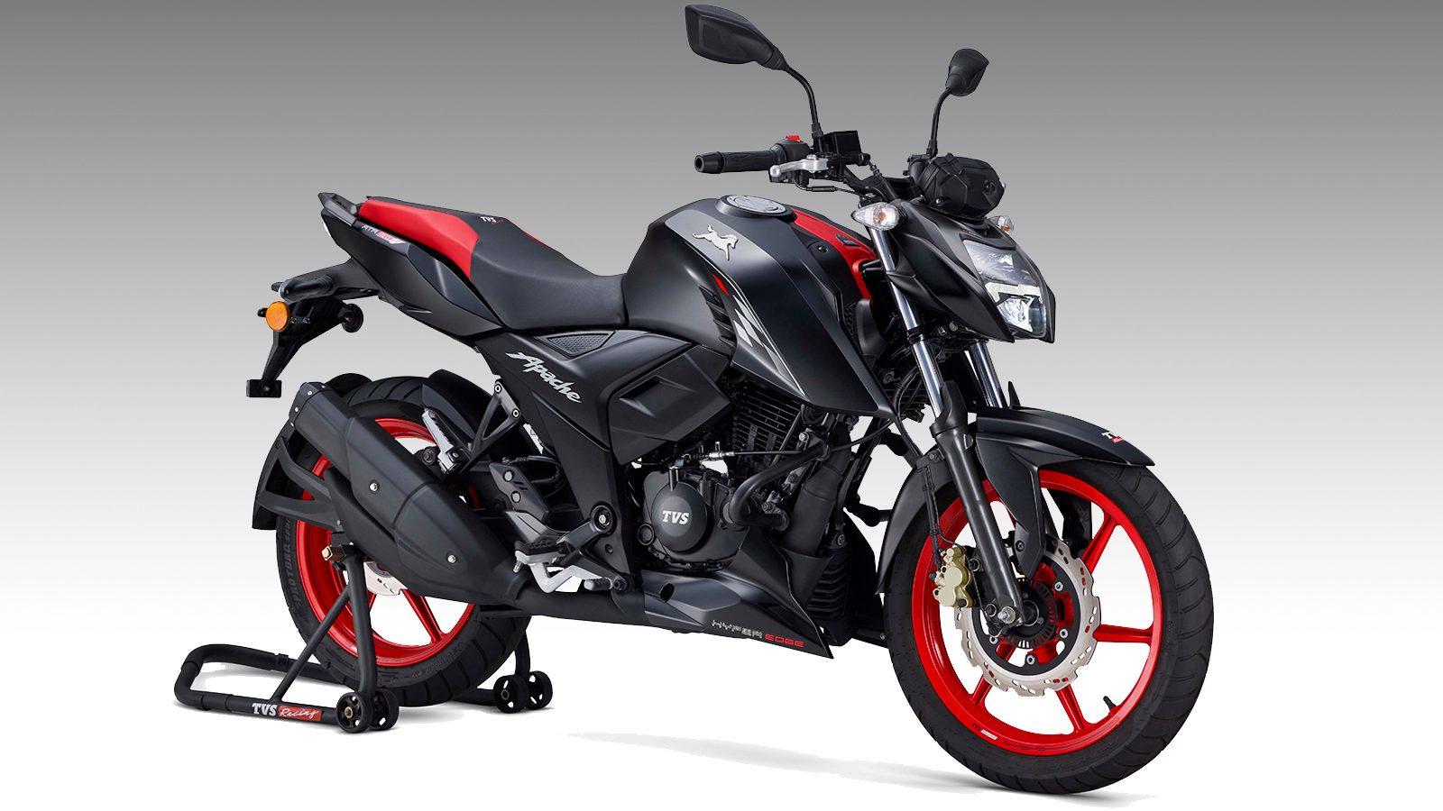 1600x900 In Pics: 2021 TVS Apache RTR 160 4V Launched, See Riding Modes, Features and More