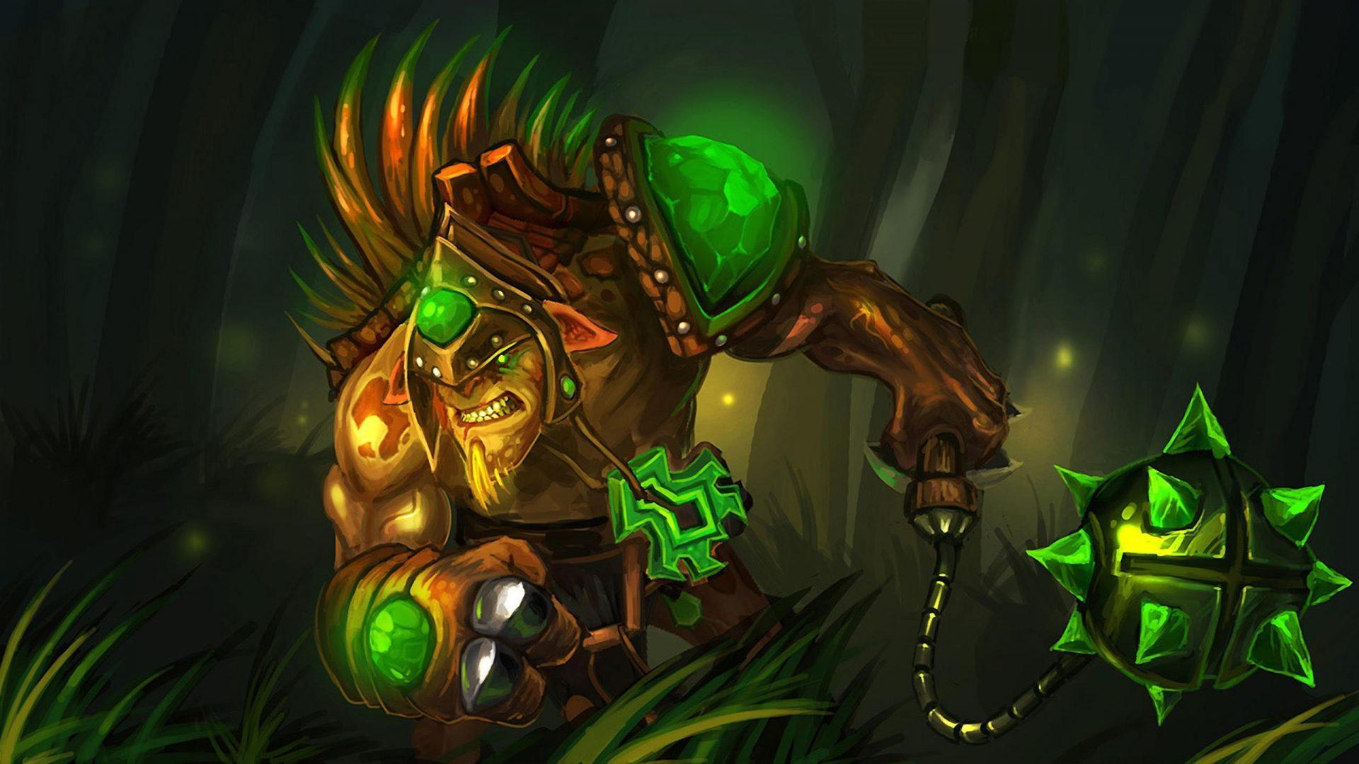 1920x1080 Dota 2 Heroes Bristleback Weapon Mace And Chaingreen Edition HD Wallpaper 1920x1200 :